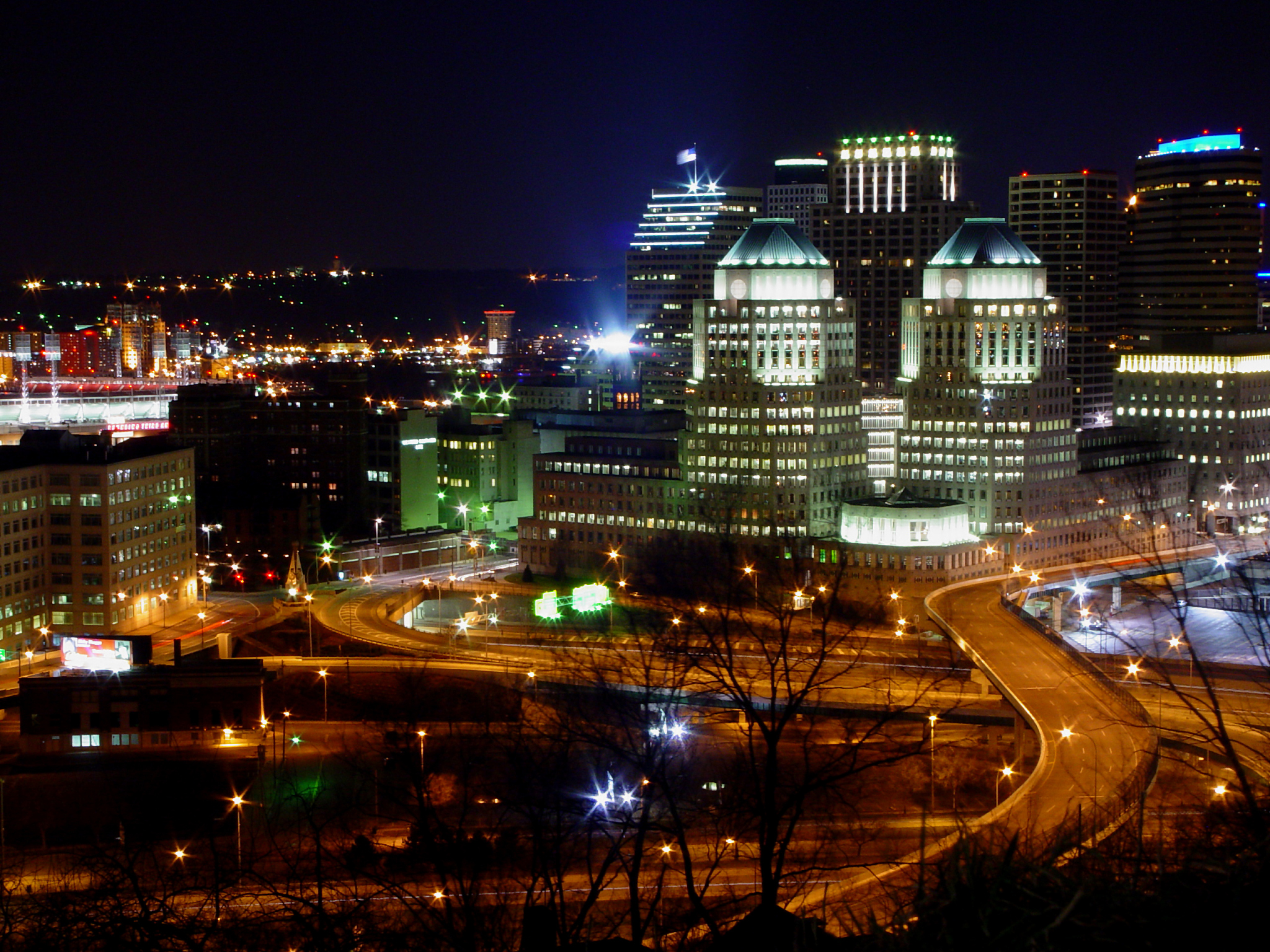 cincinnati at night 2