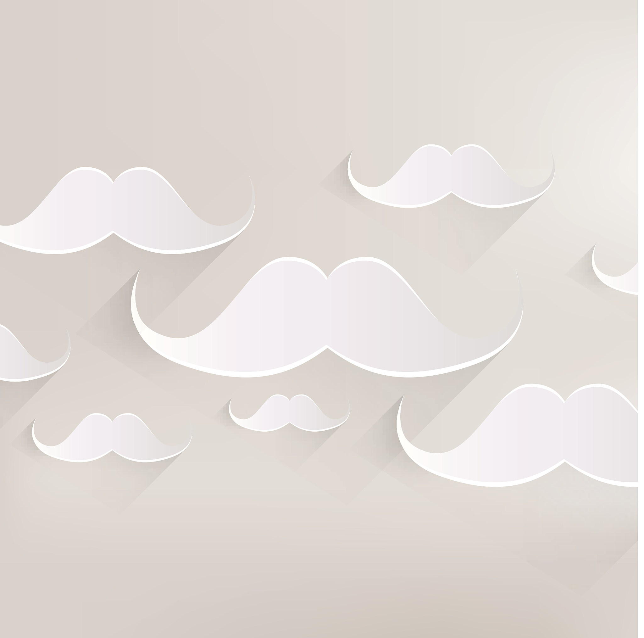 hipster moustaches icon