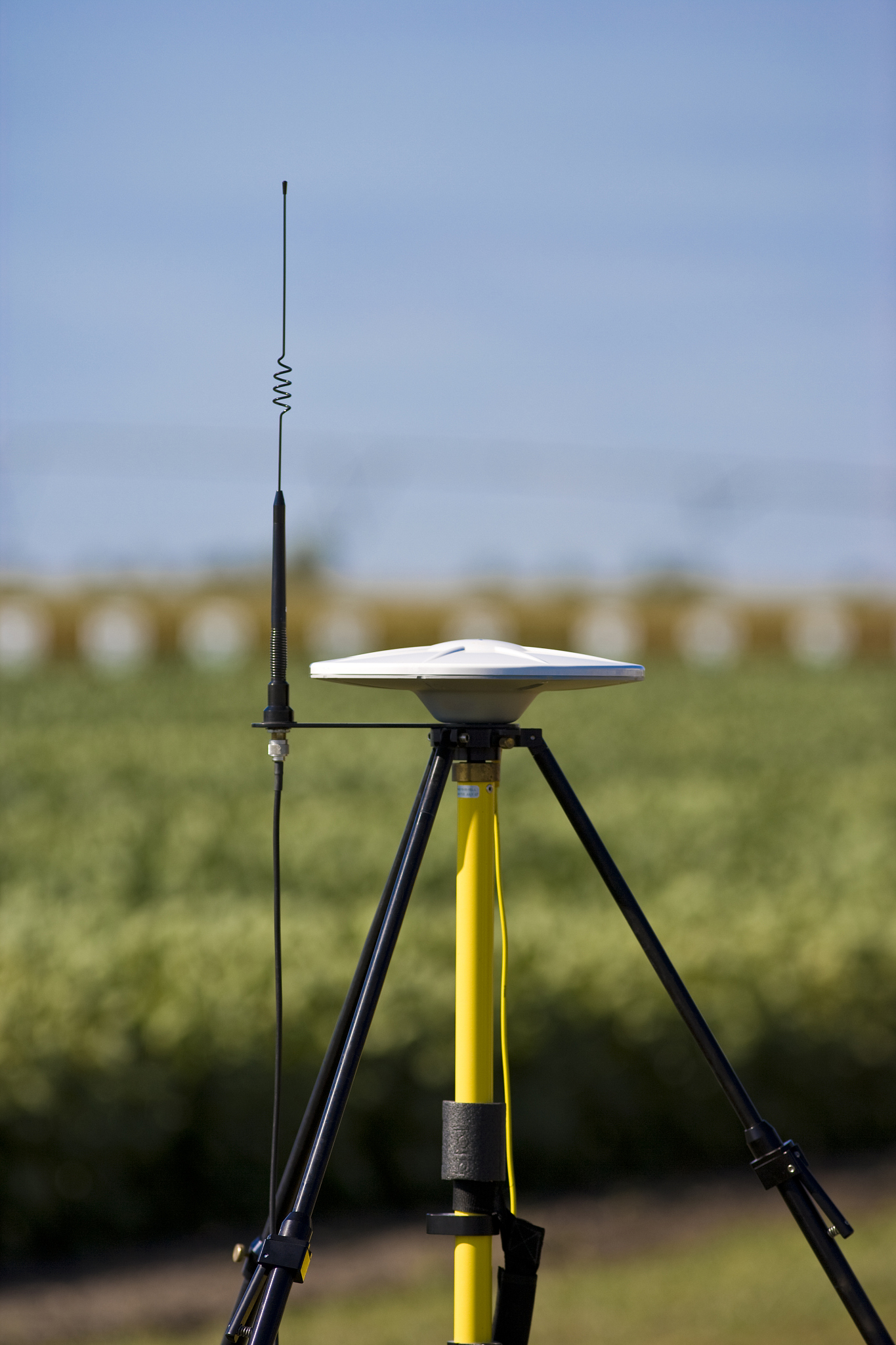 gps unit used by farmers while working a field