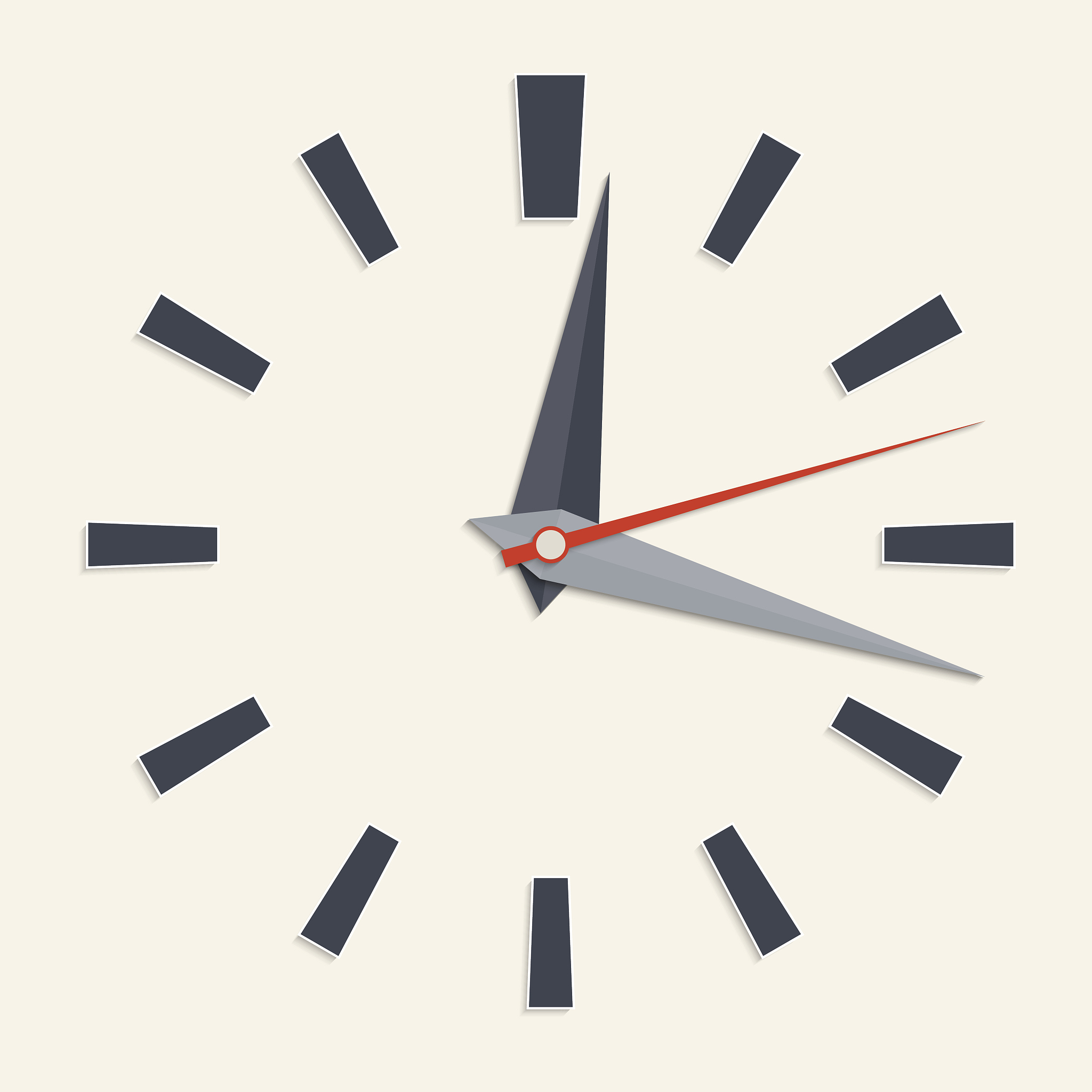 analog clock face