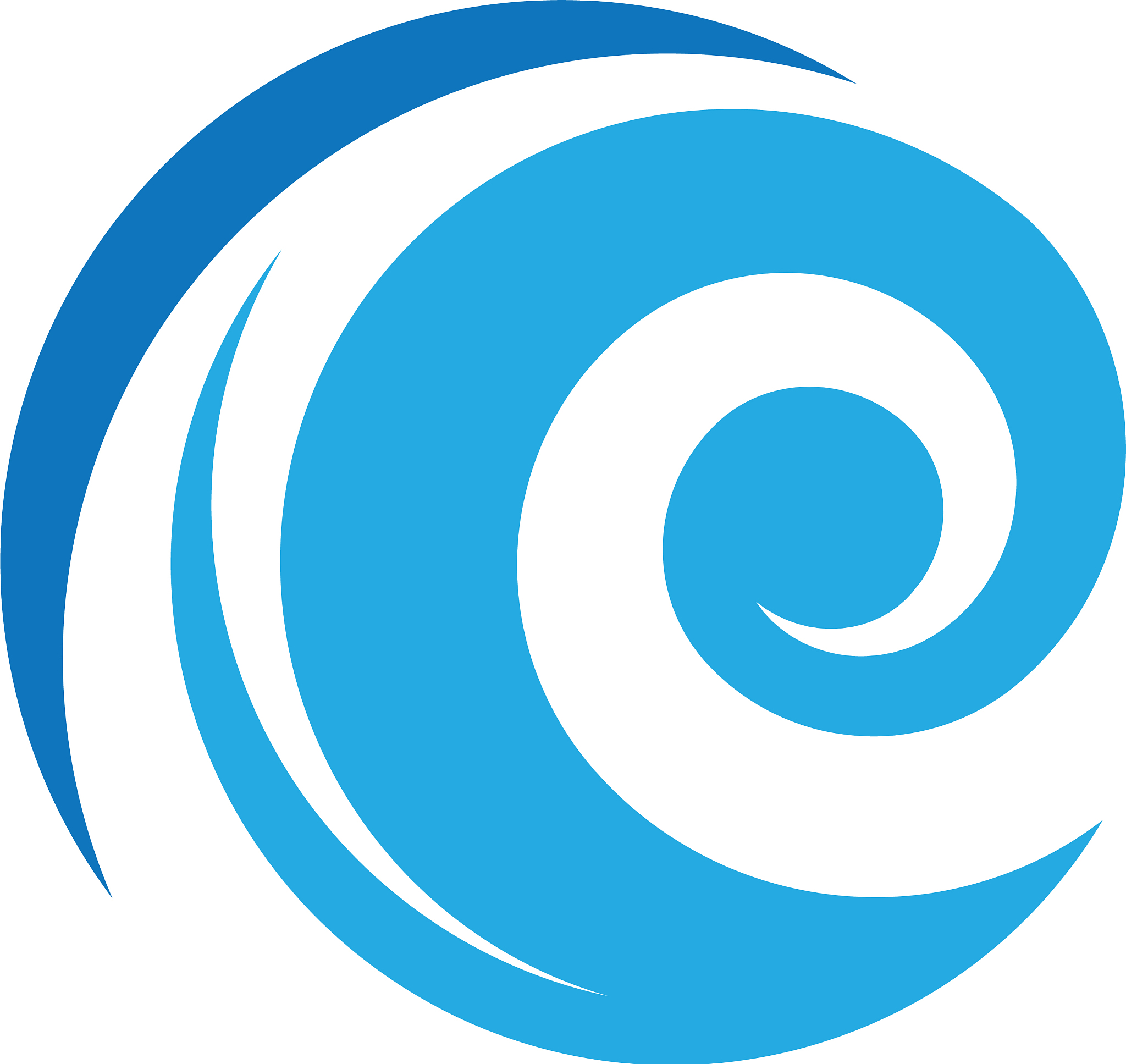 water wave logo template