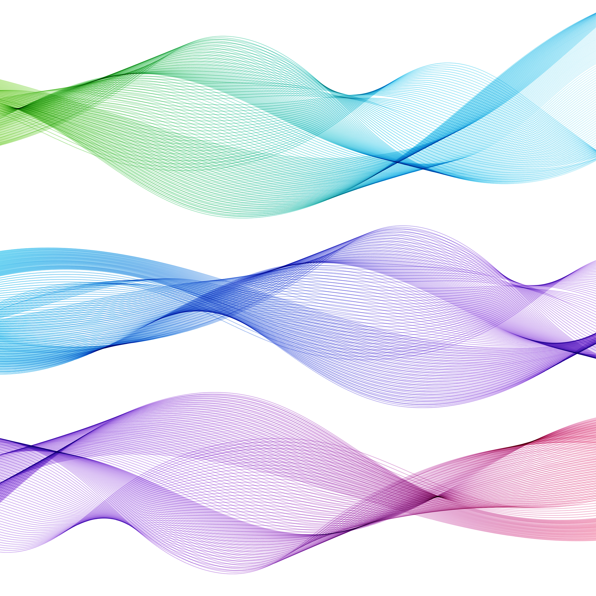 abstract waves background, waved lines for brochure, website, fl