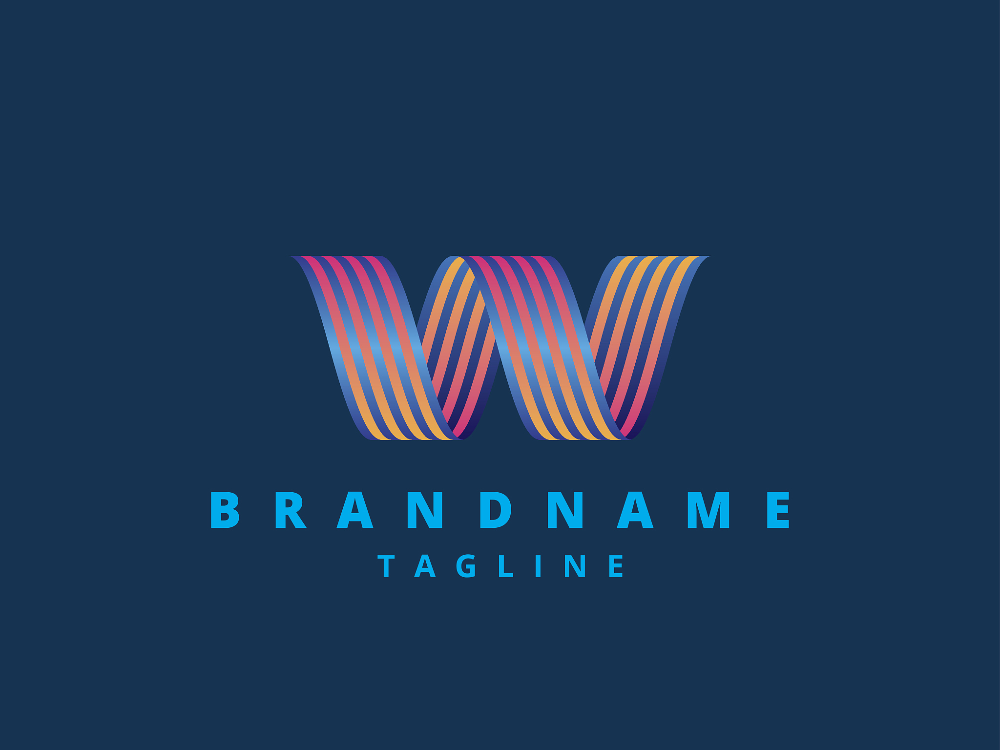 creative abstract icon