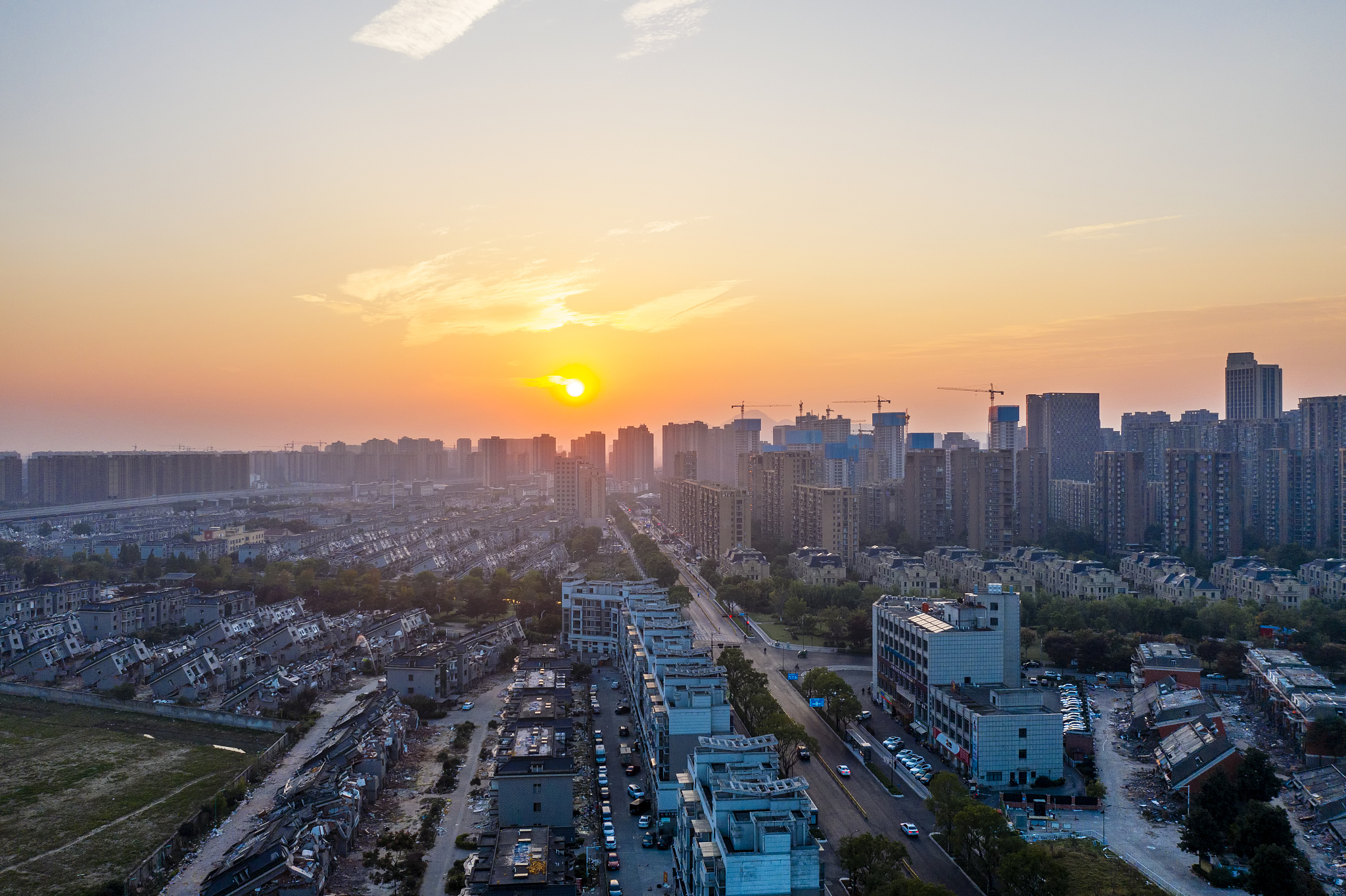 余杭临平城市风光