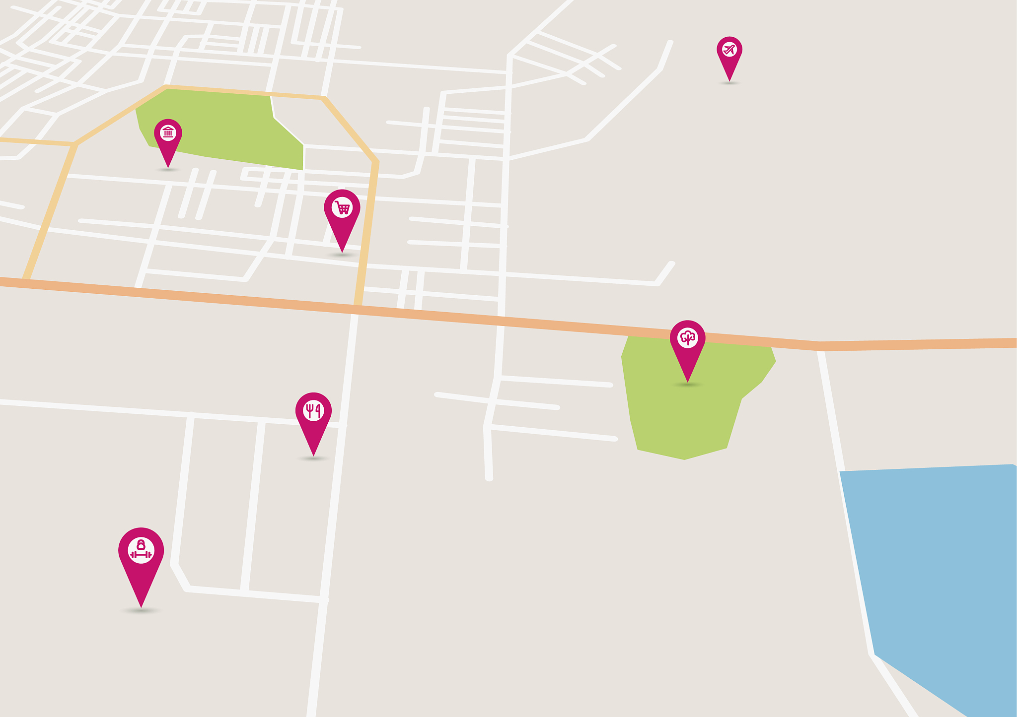city map