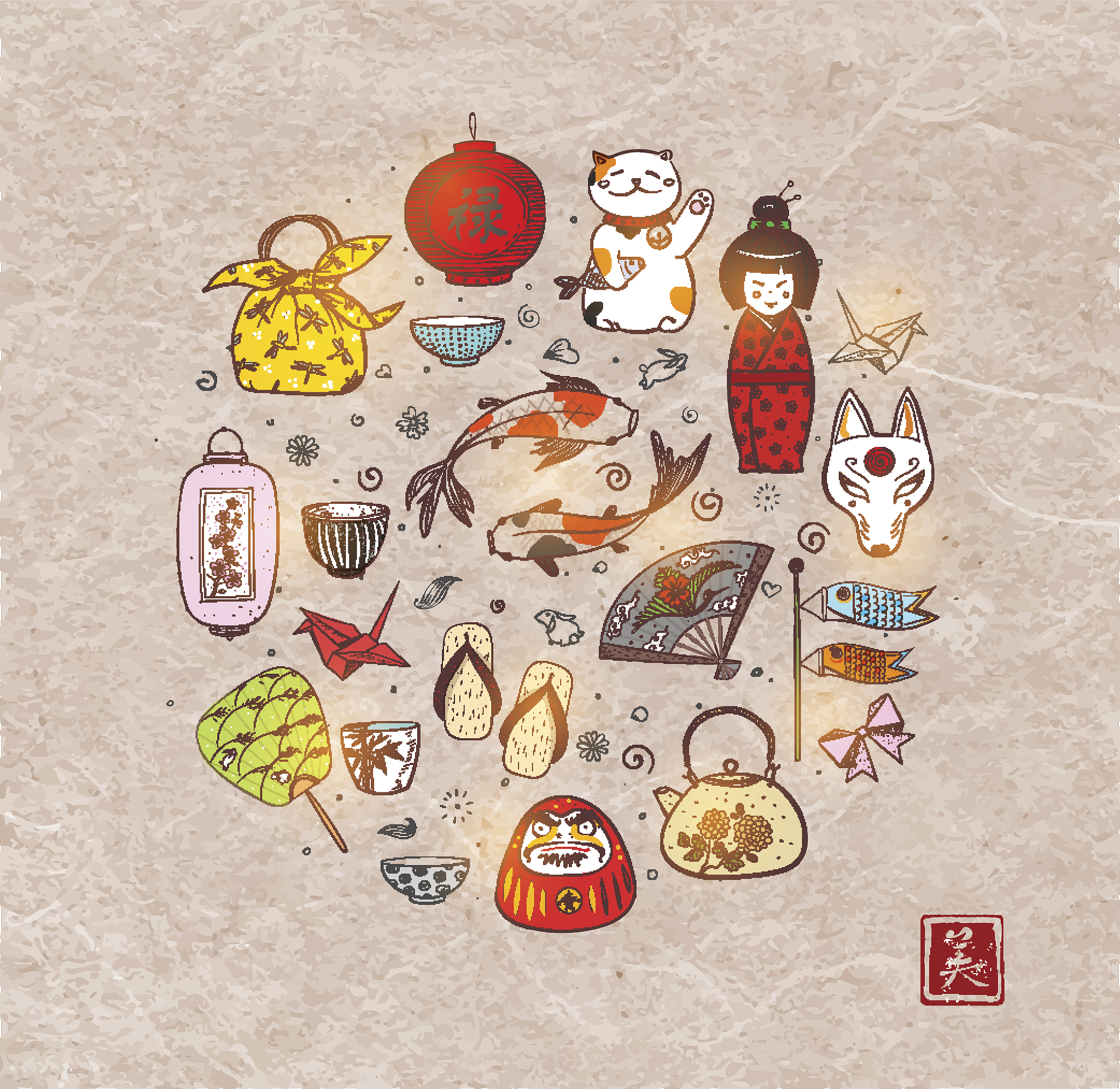 写5个锦鲤商品标题