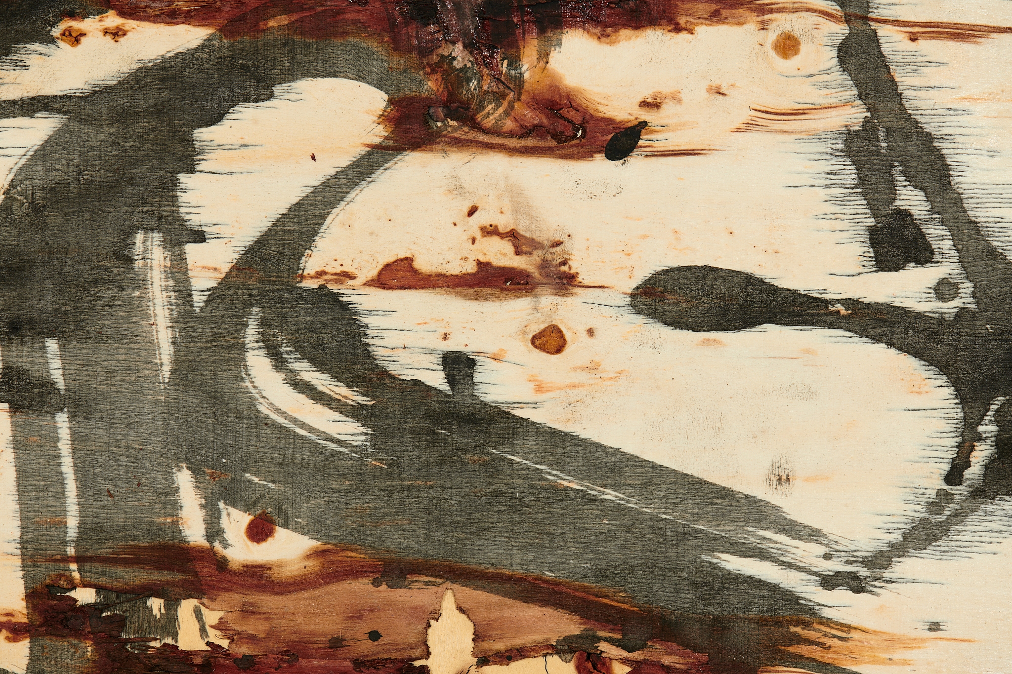 abstract grunge background, artistic painting with black paint o