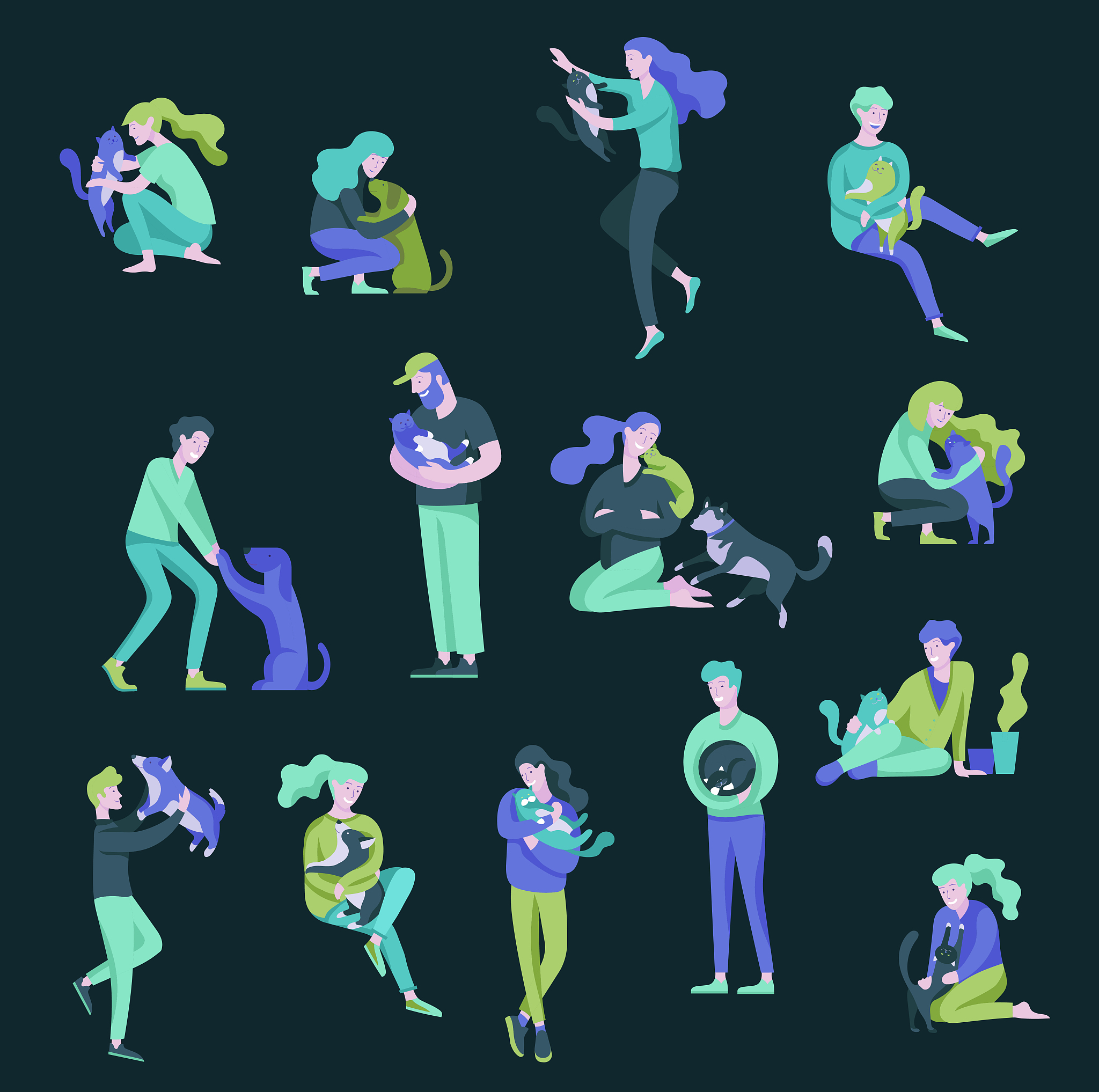 猫和狗：两种宠物的有趣对比