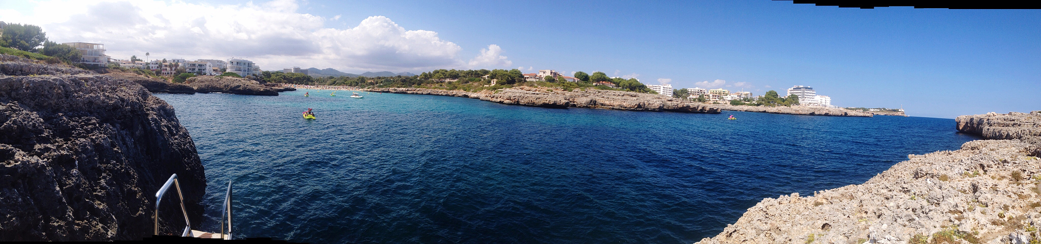 panoramic view of sea against sky