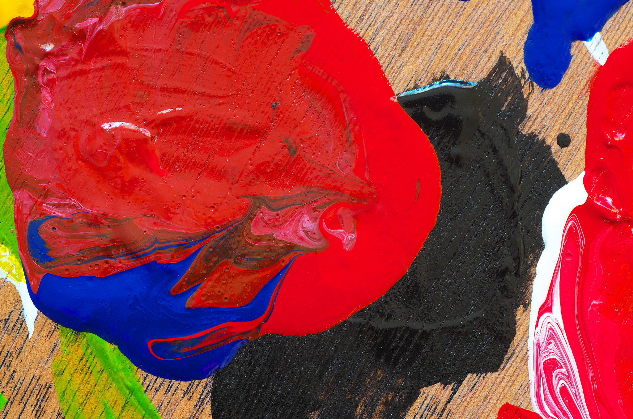 artists oil painting palette
