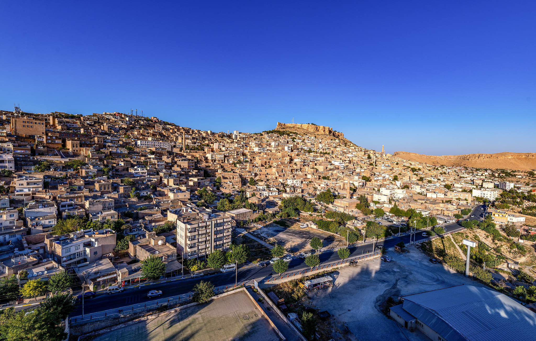mardin city view.