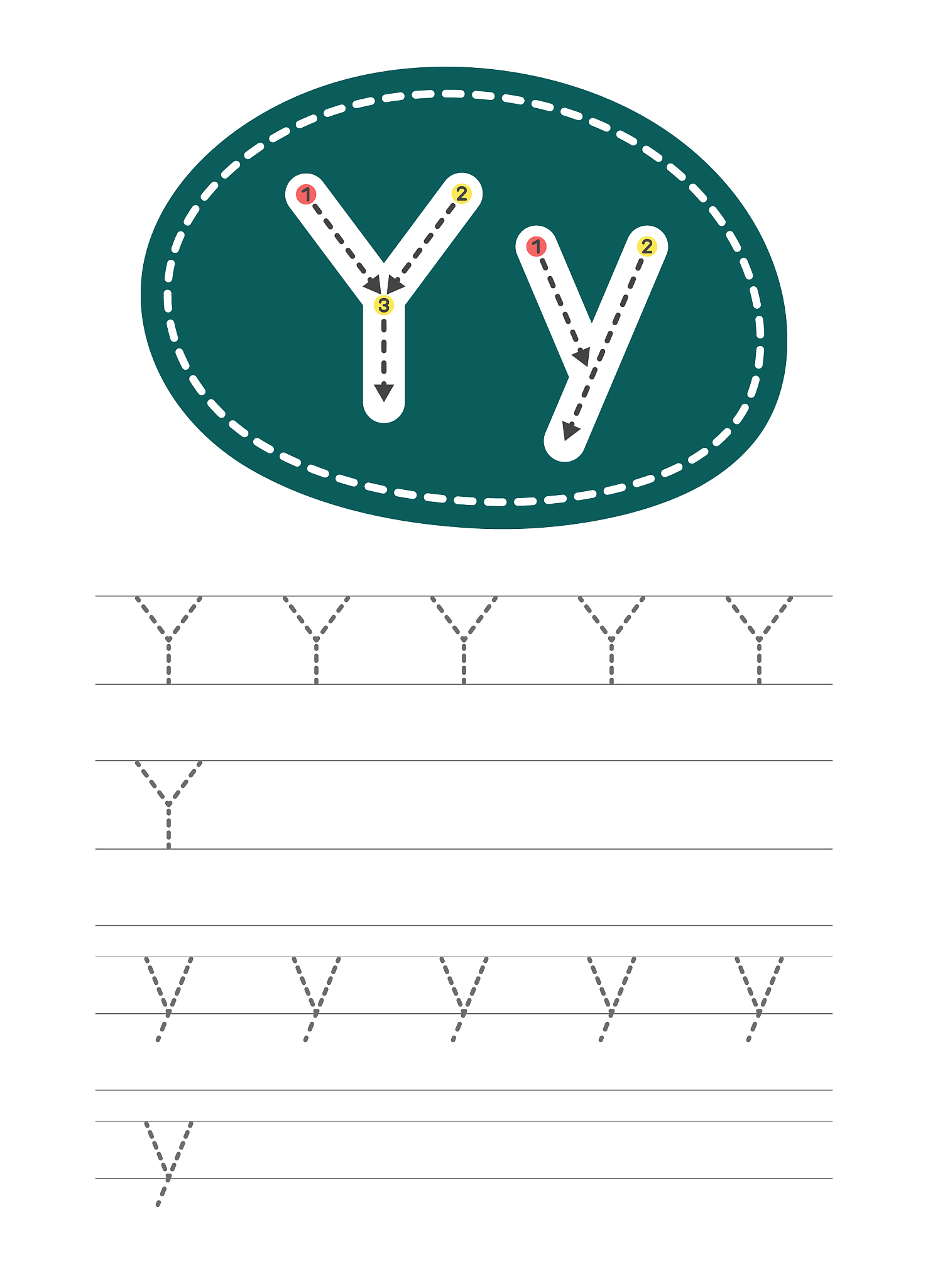 用字母YM组成的单词：完整列表