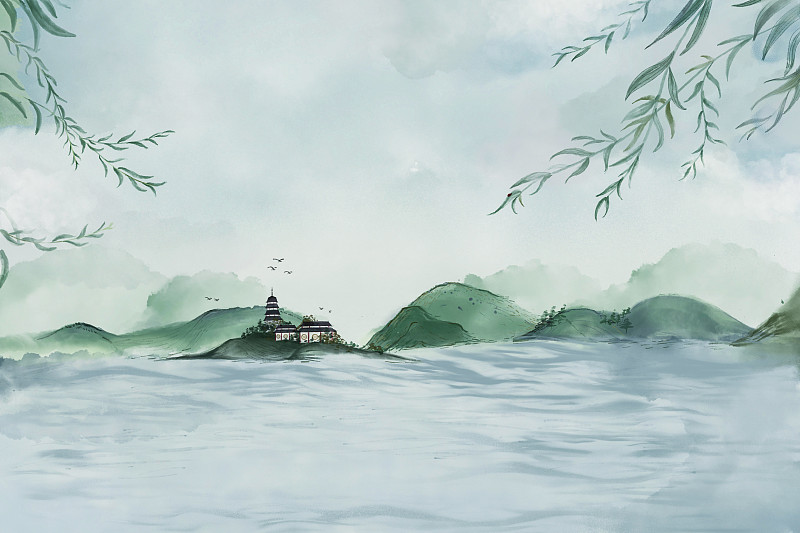 古风盟名征集：青山碧水灵云静谧，寓意自然之美和宁静境界