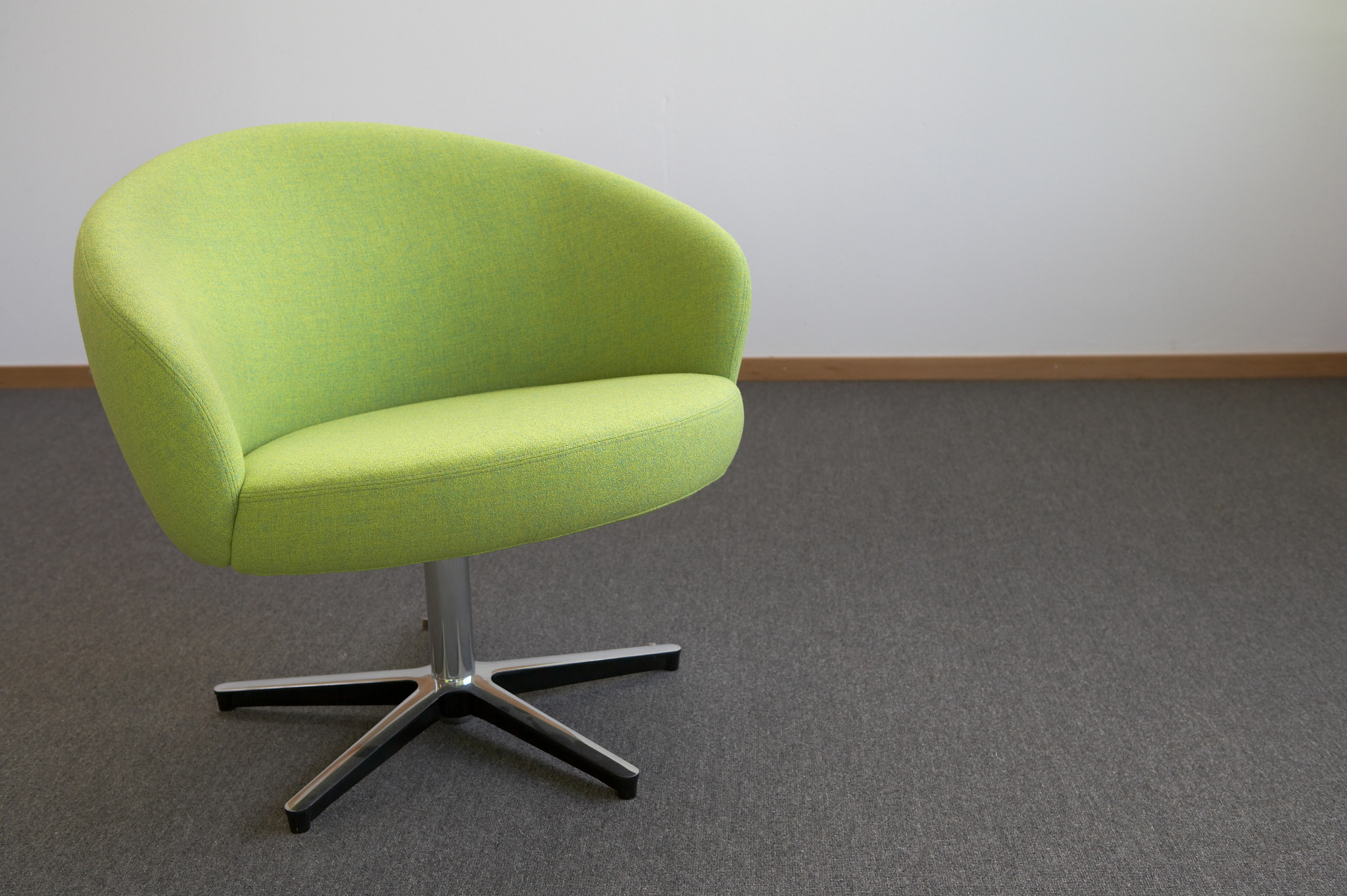 green chair