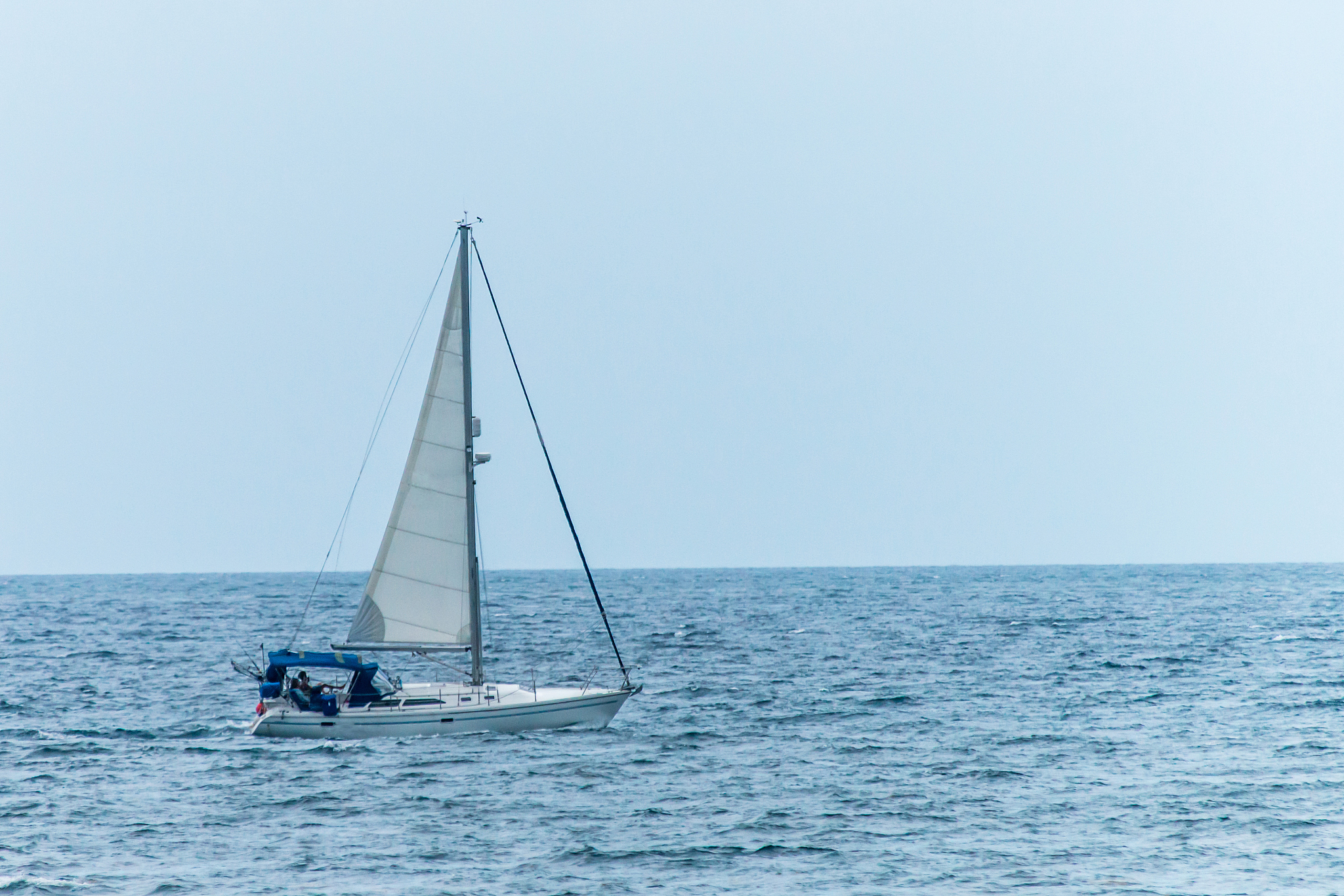 sailboat on the ocean