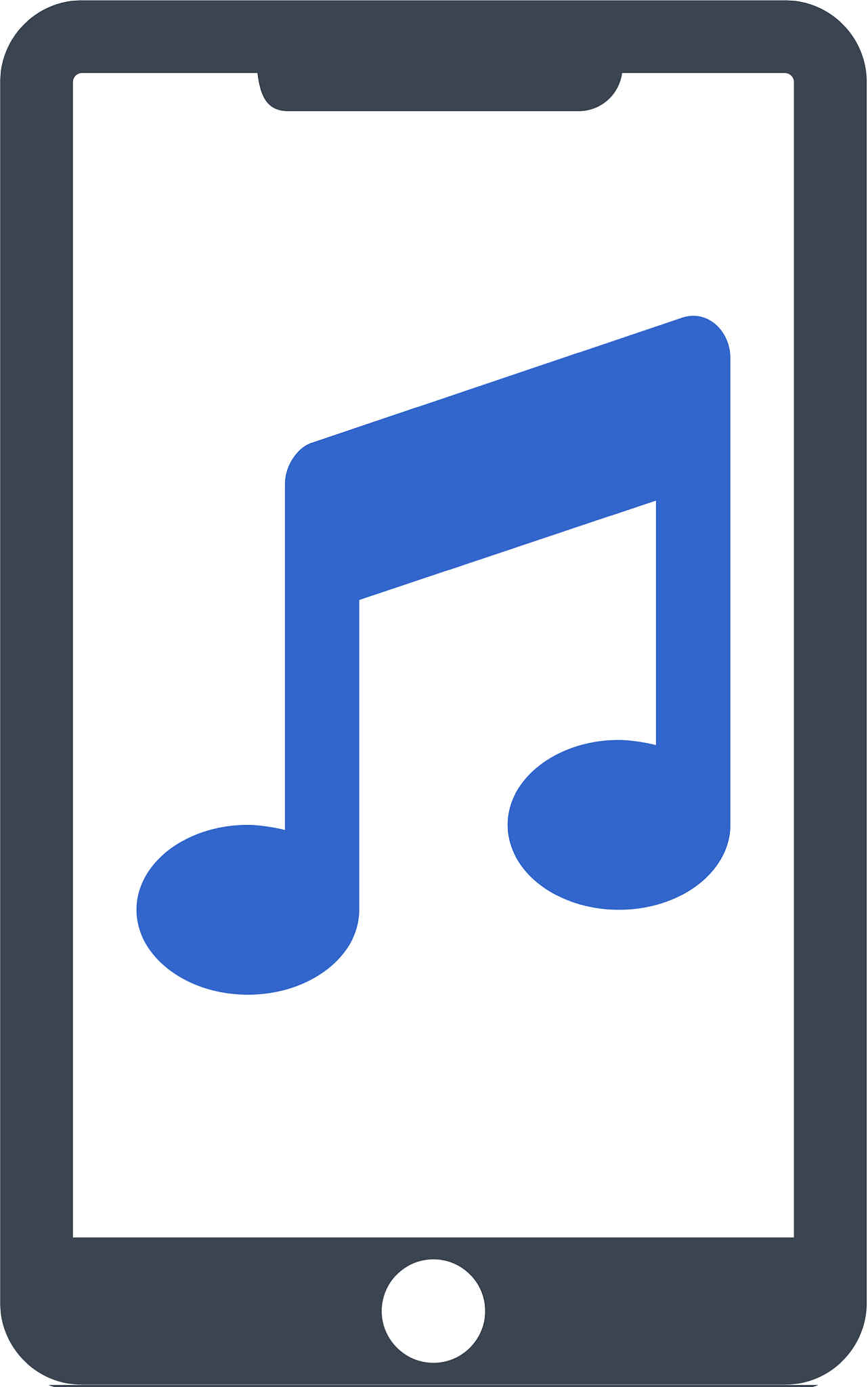 mobile music icon