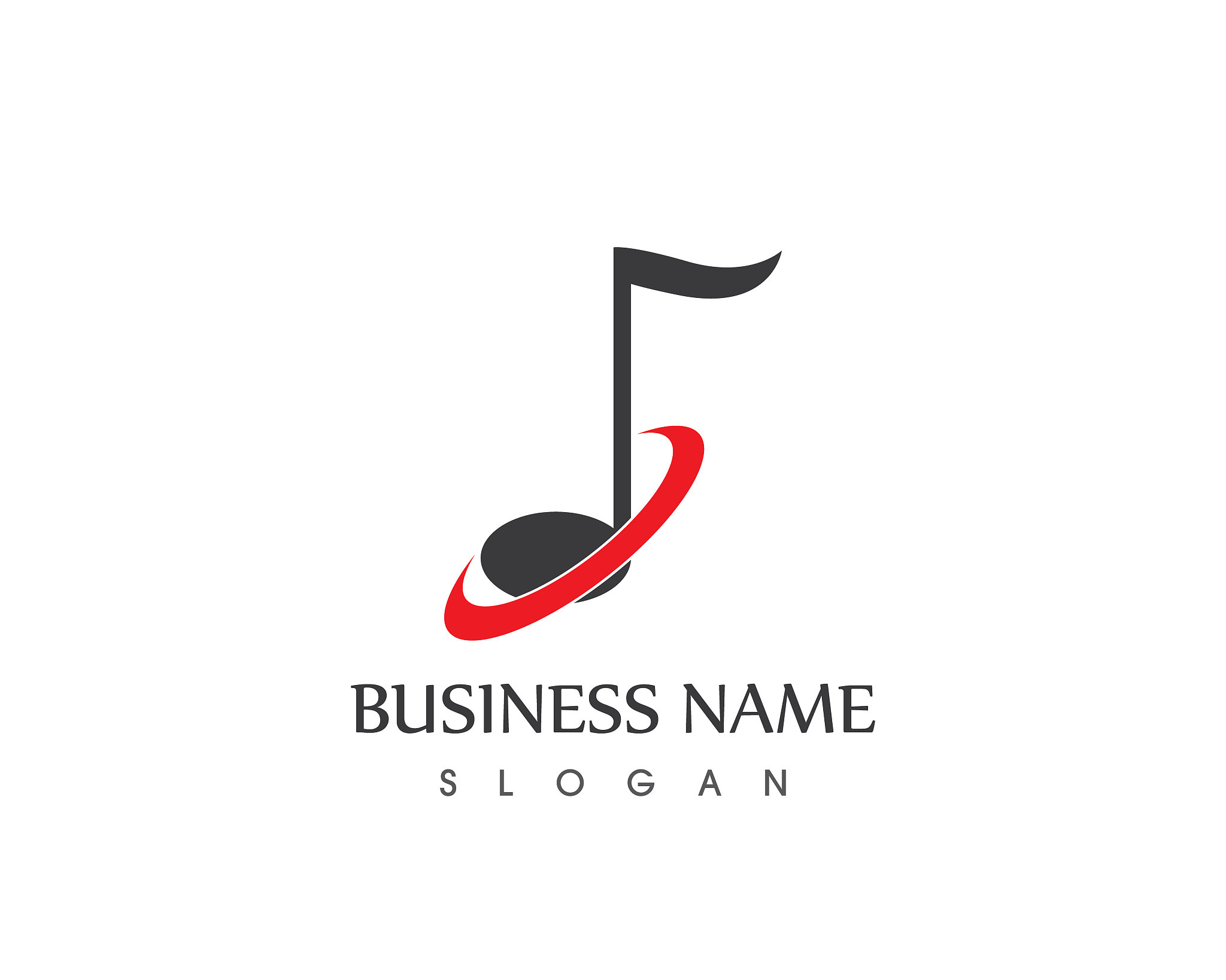 music note icon template