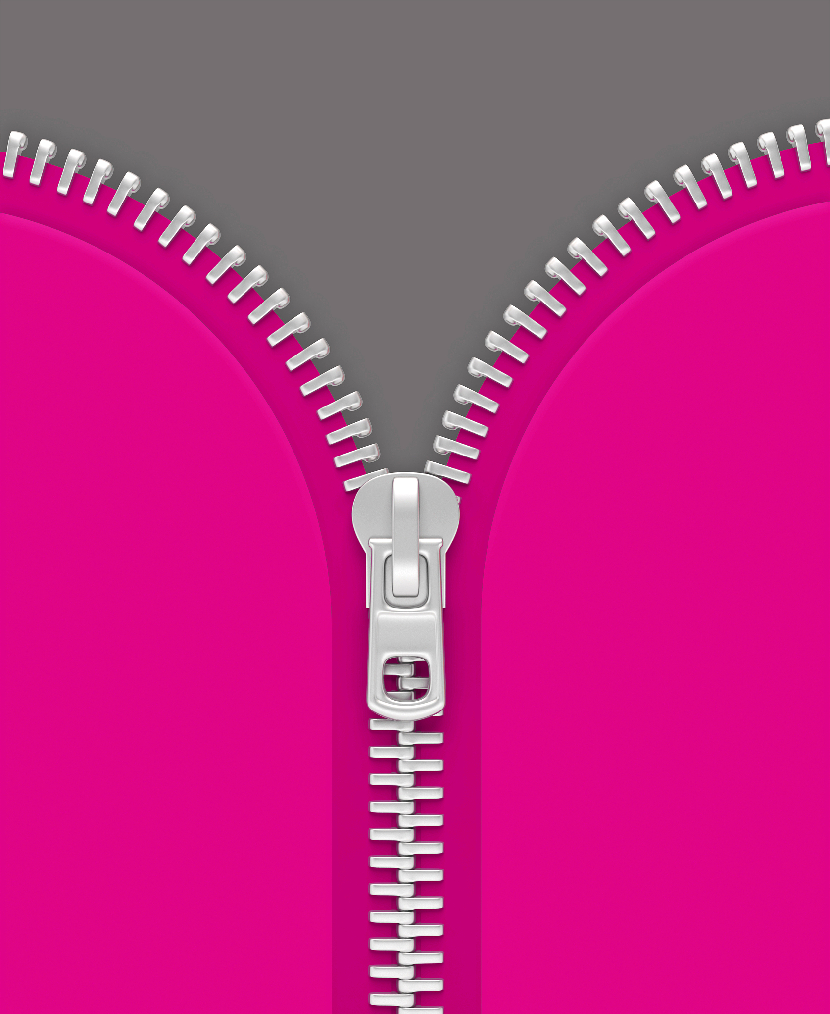zipper zip metal clothing fastener open lock textile