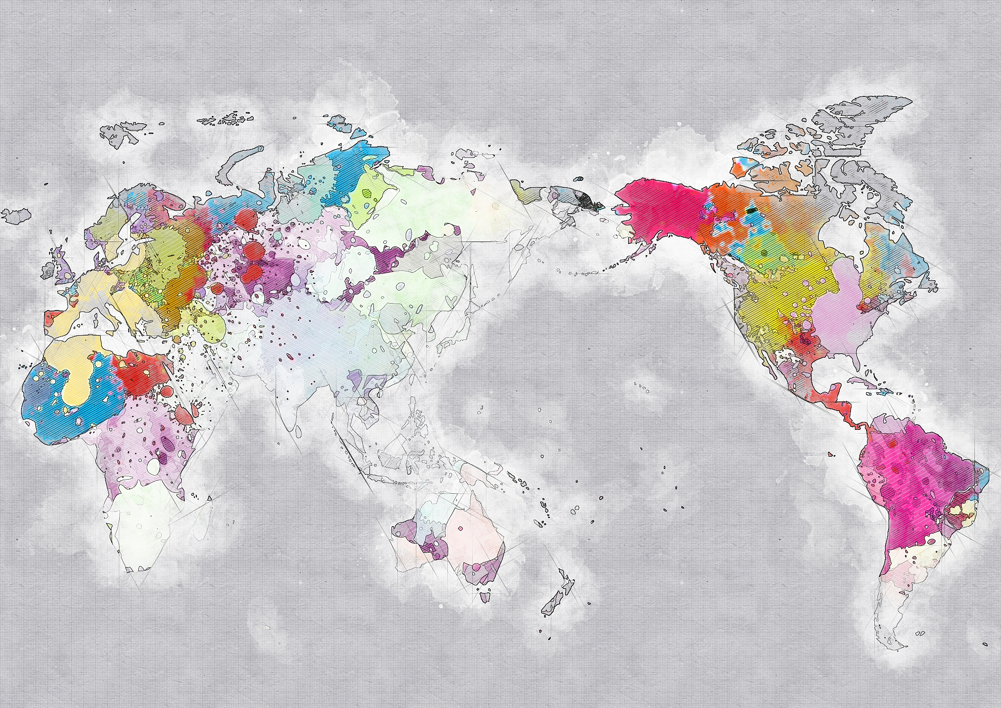 abstract earth
