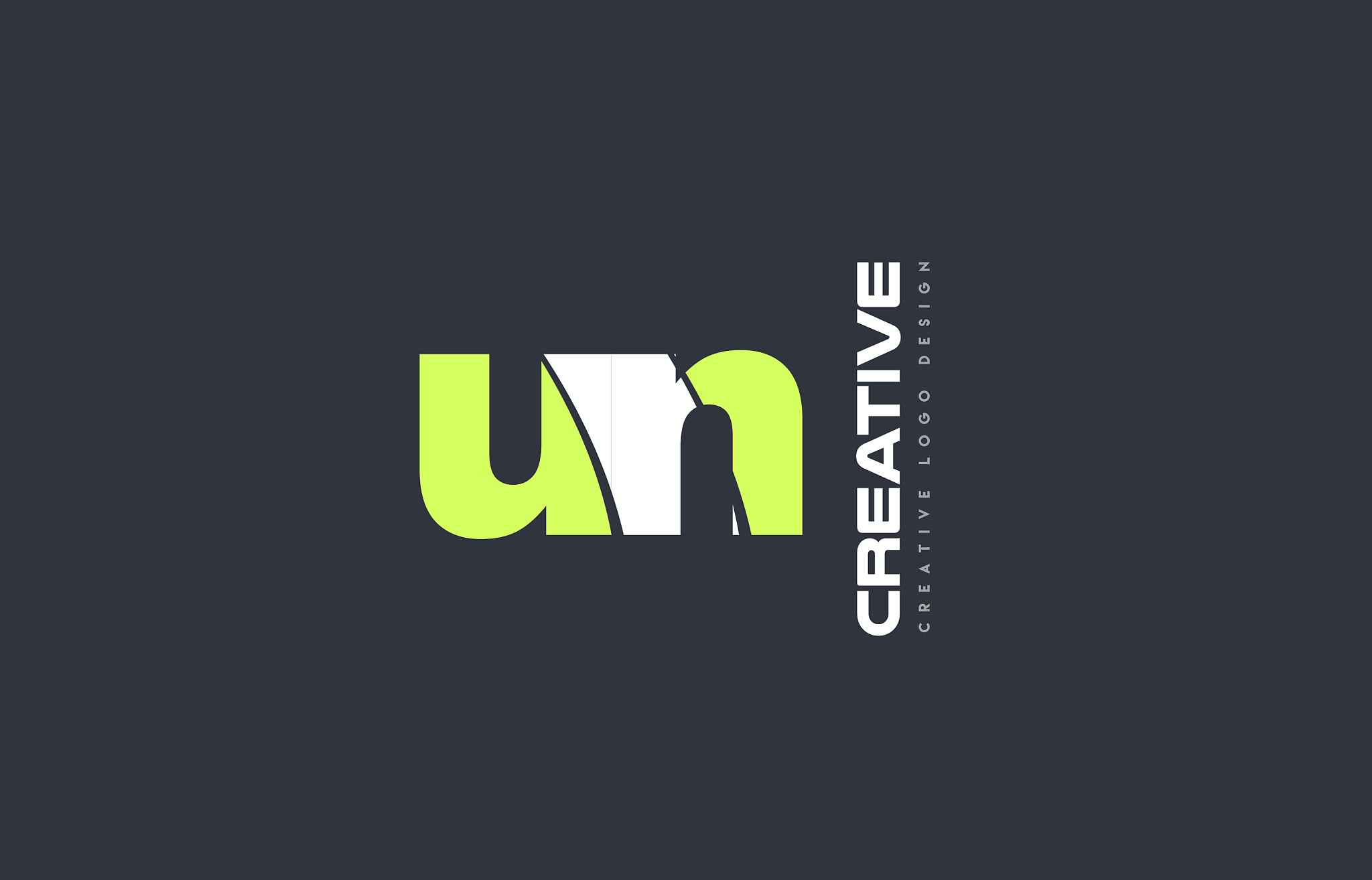 green letter un u n combination logo icon company