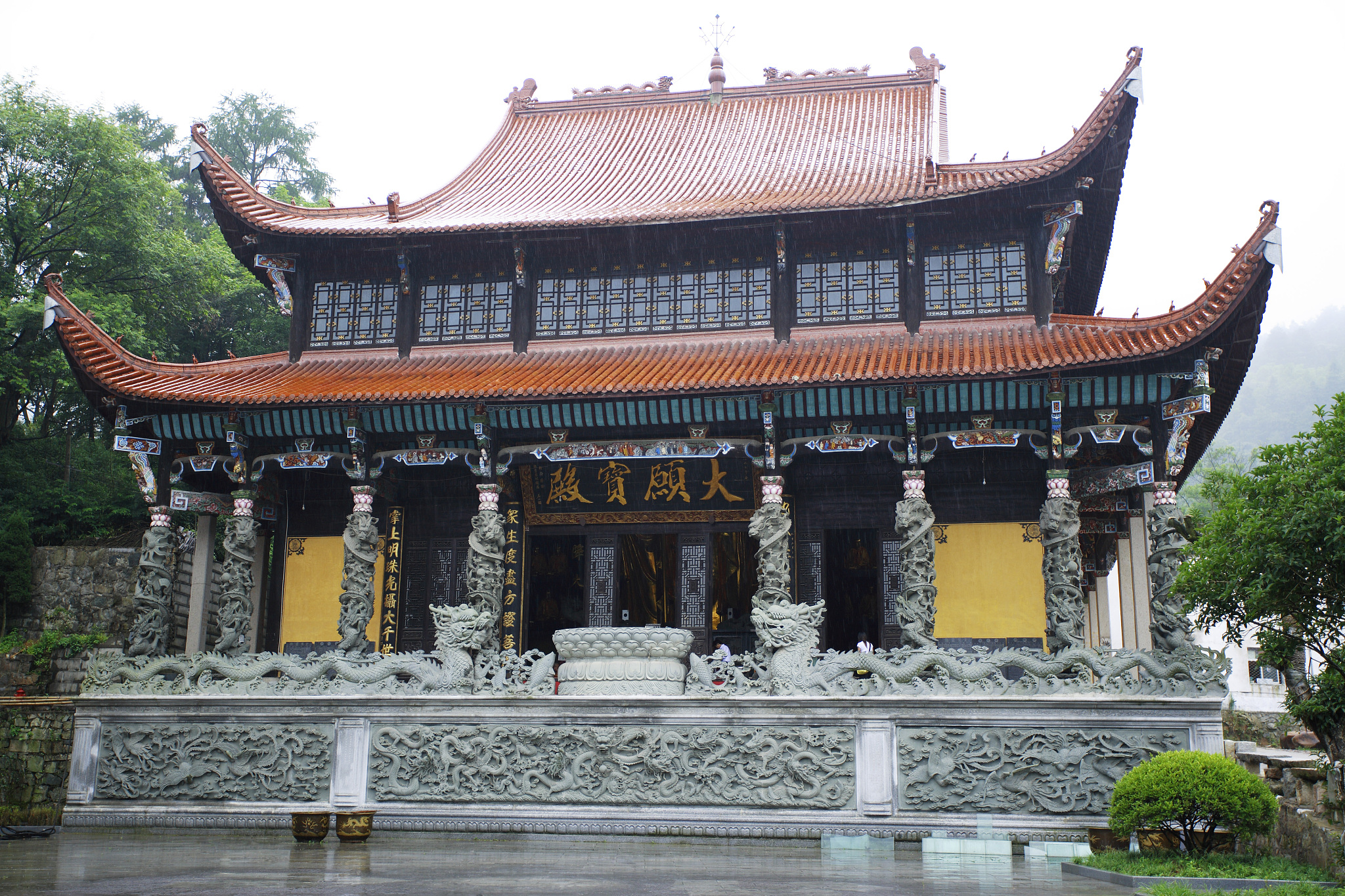 长沙沩山密印寺：历史悠久、建筑独特的佛教圣地