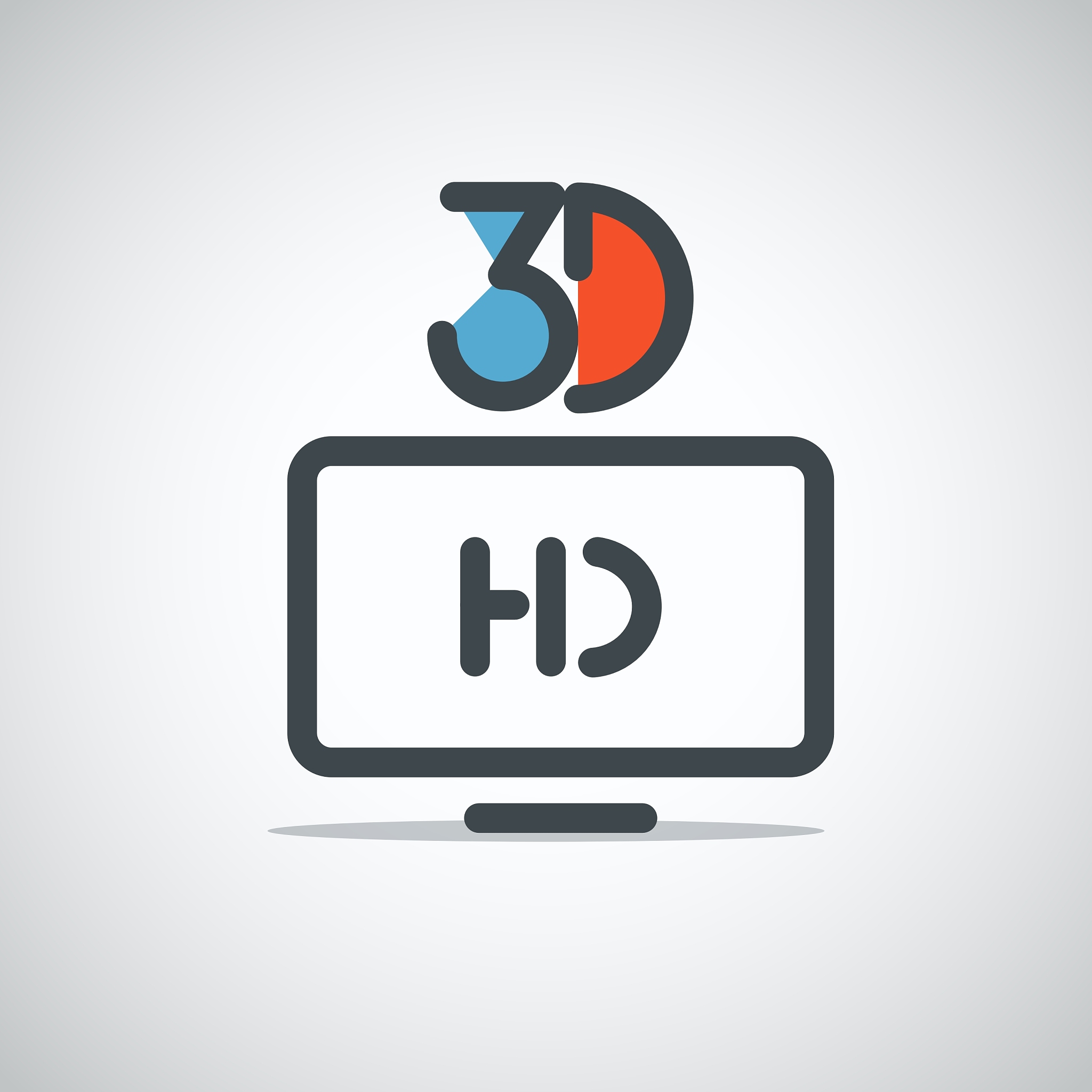 modern media web icon