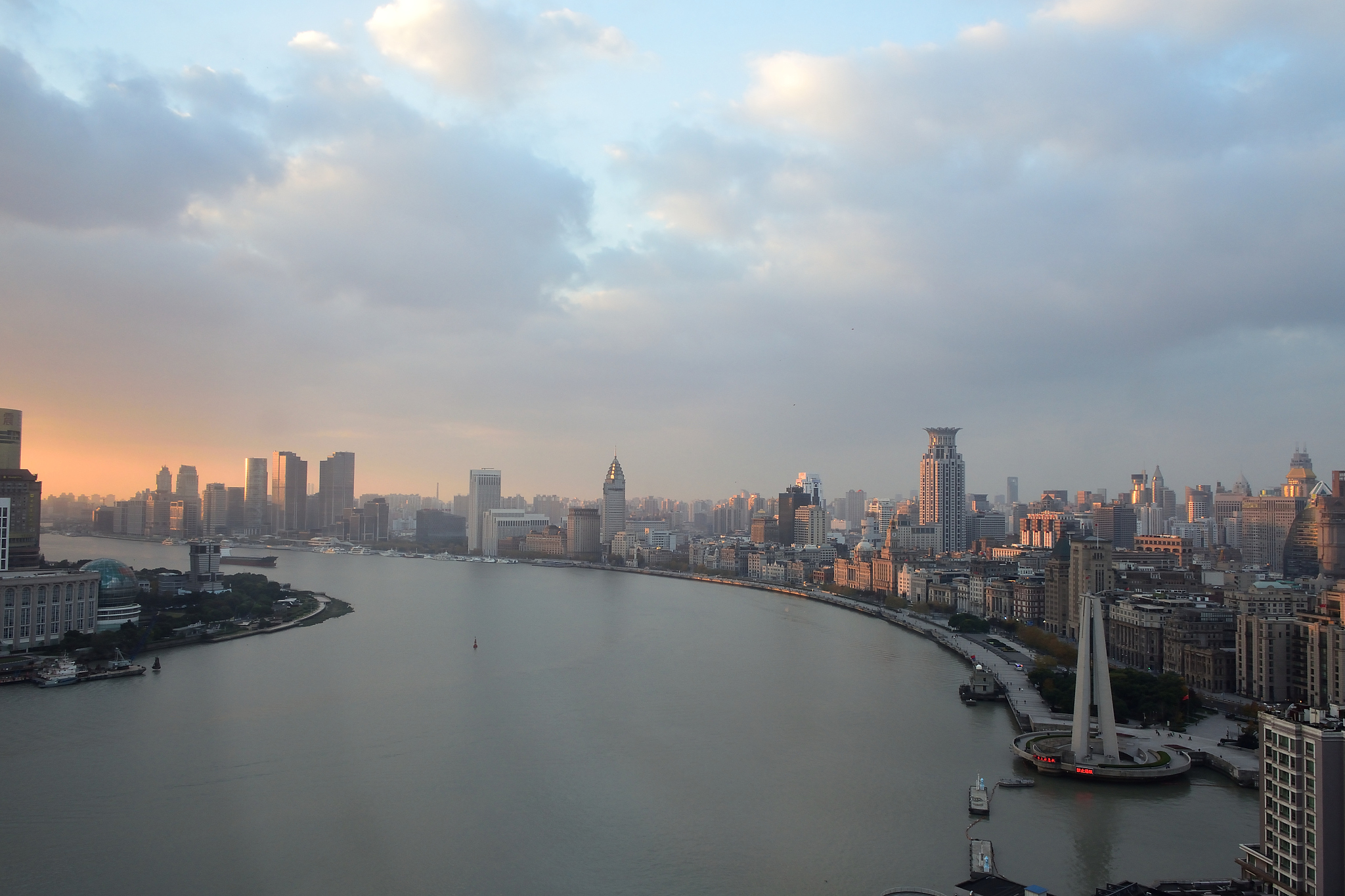 city view of shanghai