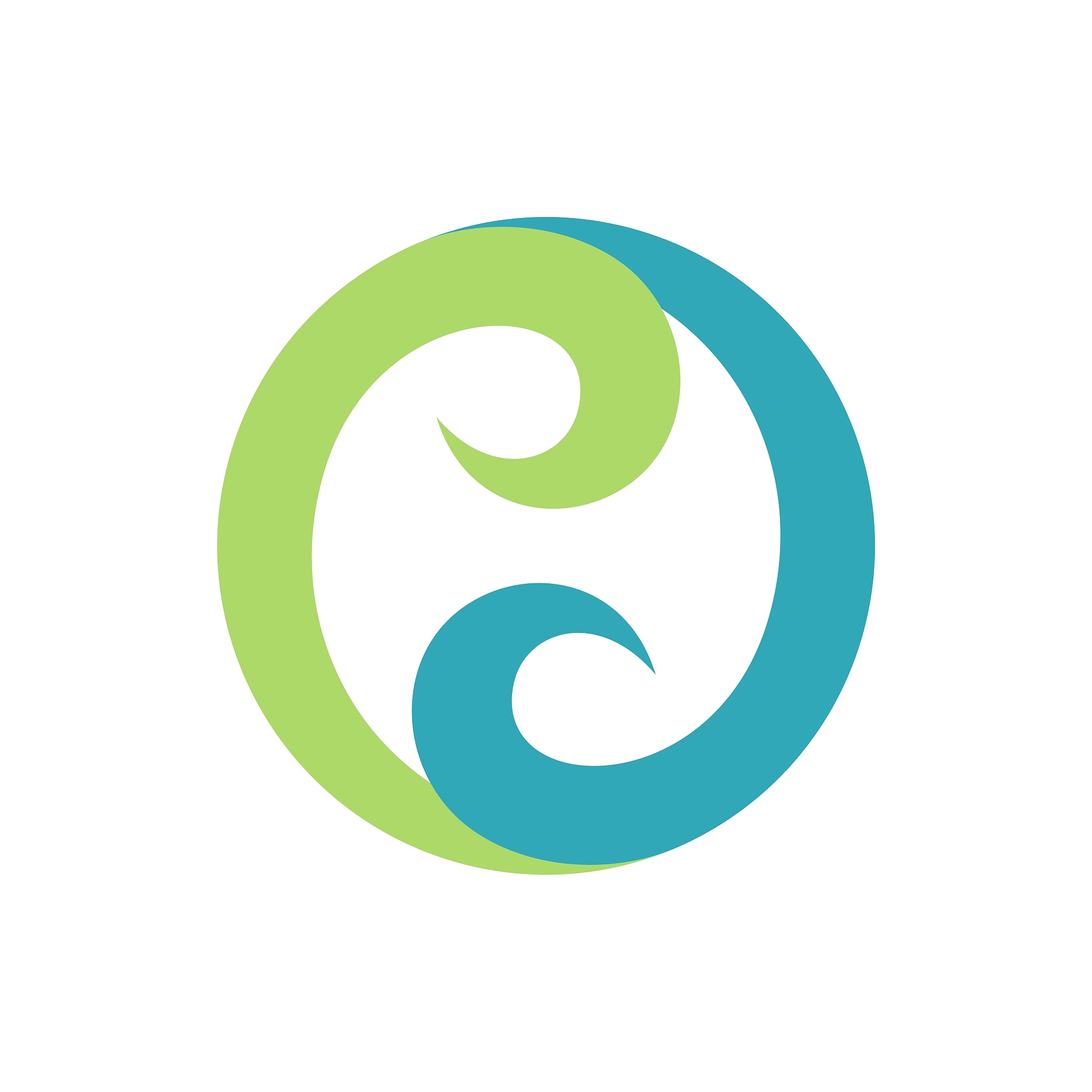 abstract swirl tribal sphere logo template illustration design. 