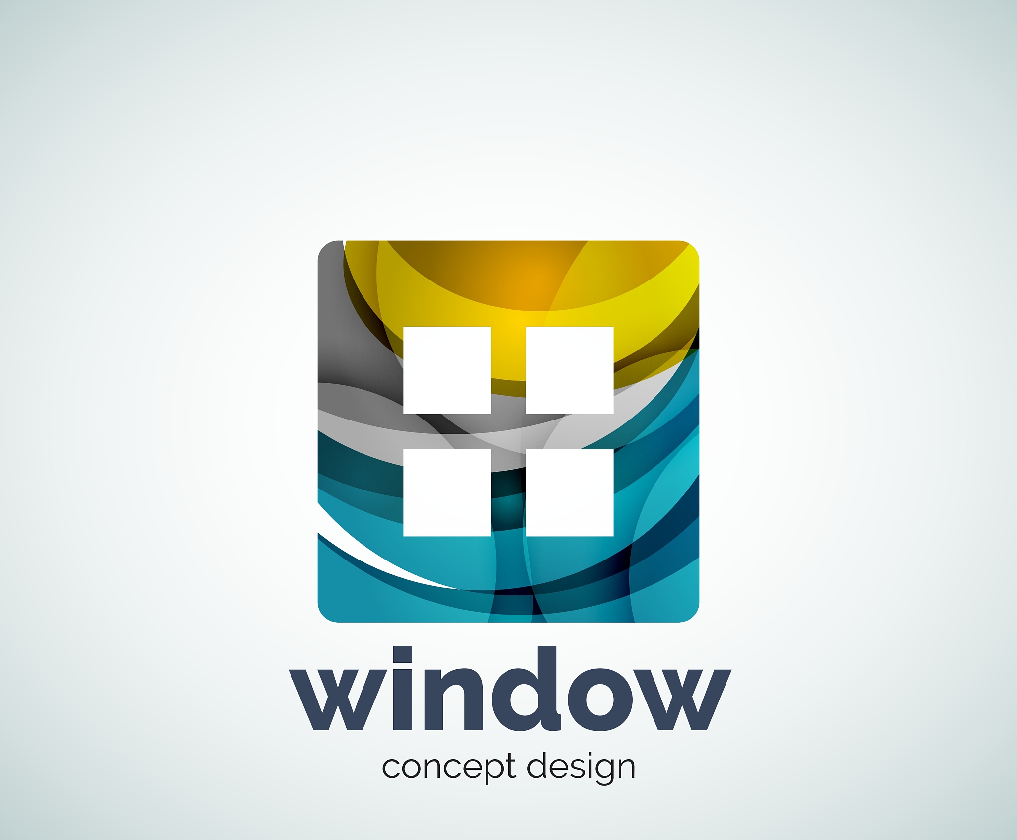 window logo template