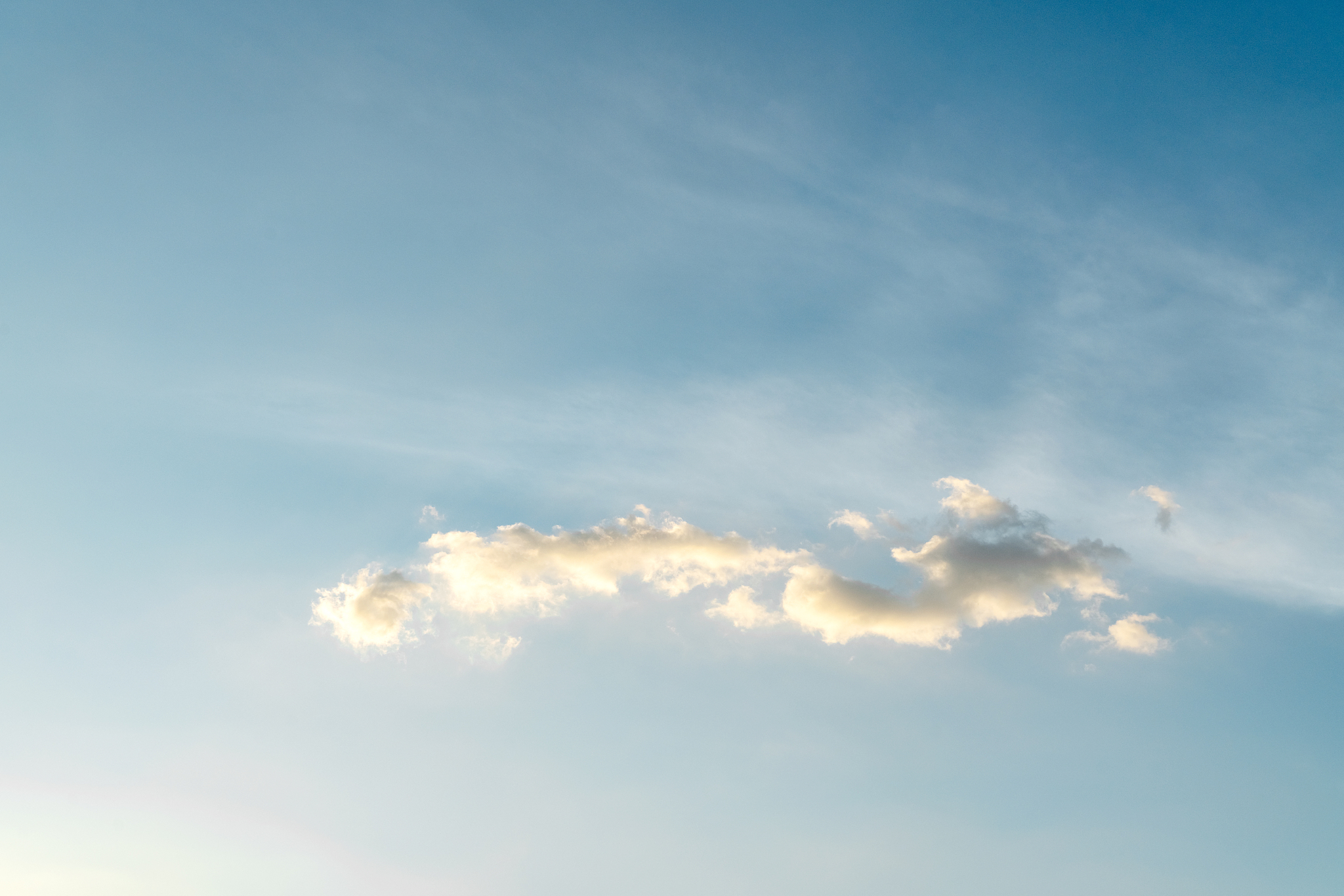 sunny cloudscape