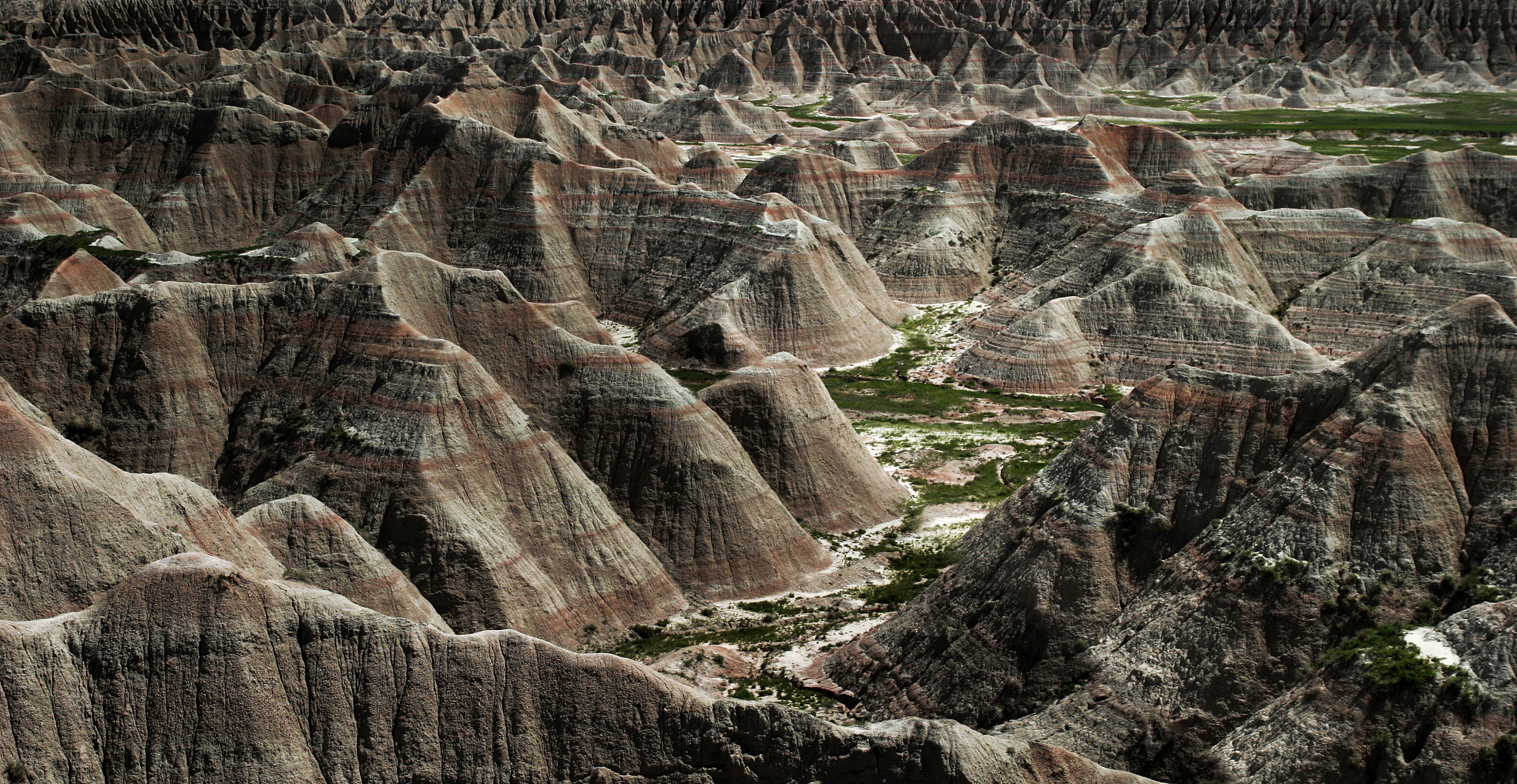 badlands panorama