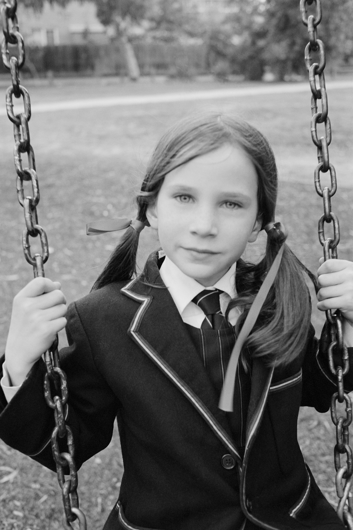 girl on swing