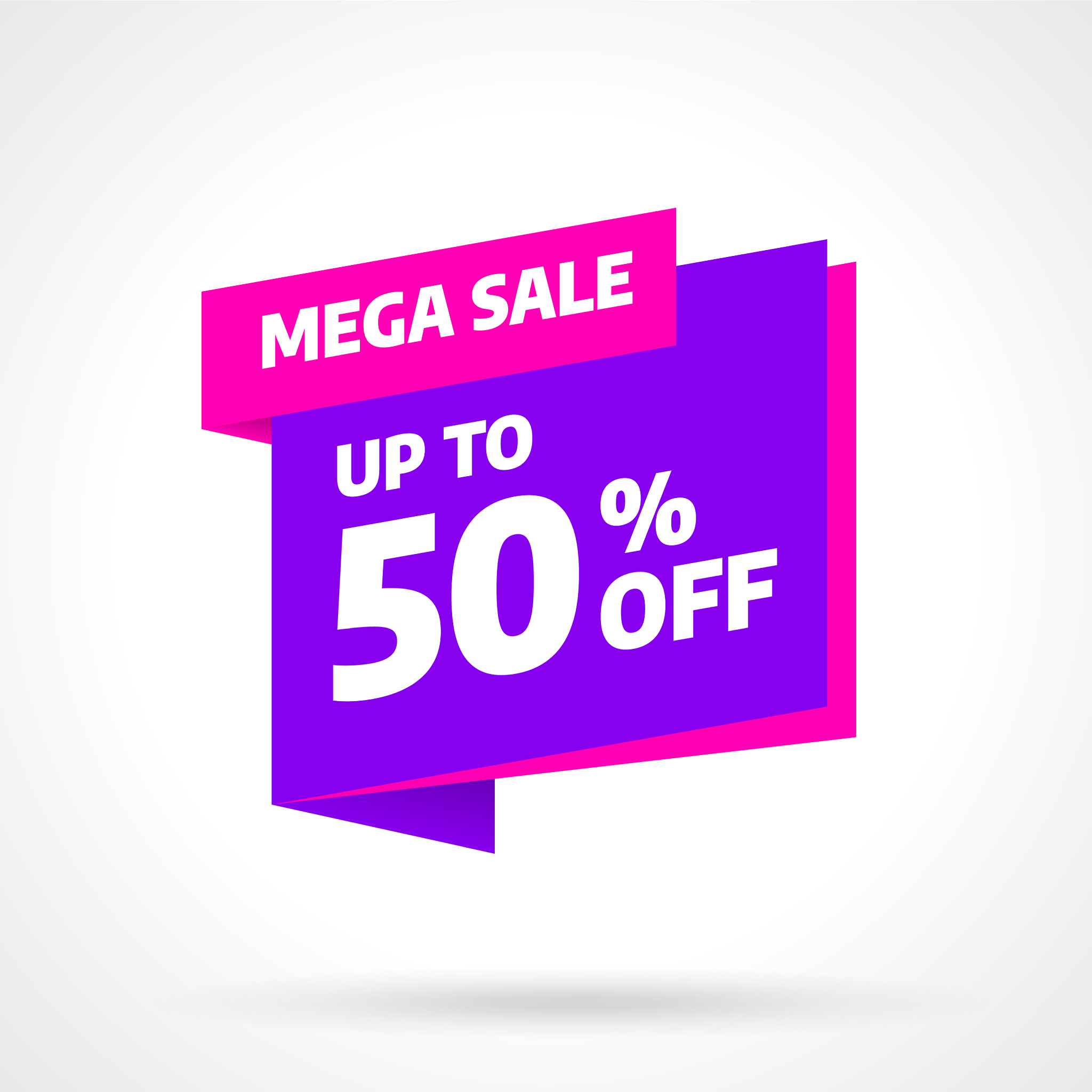 sale banner template design special offer
