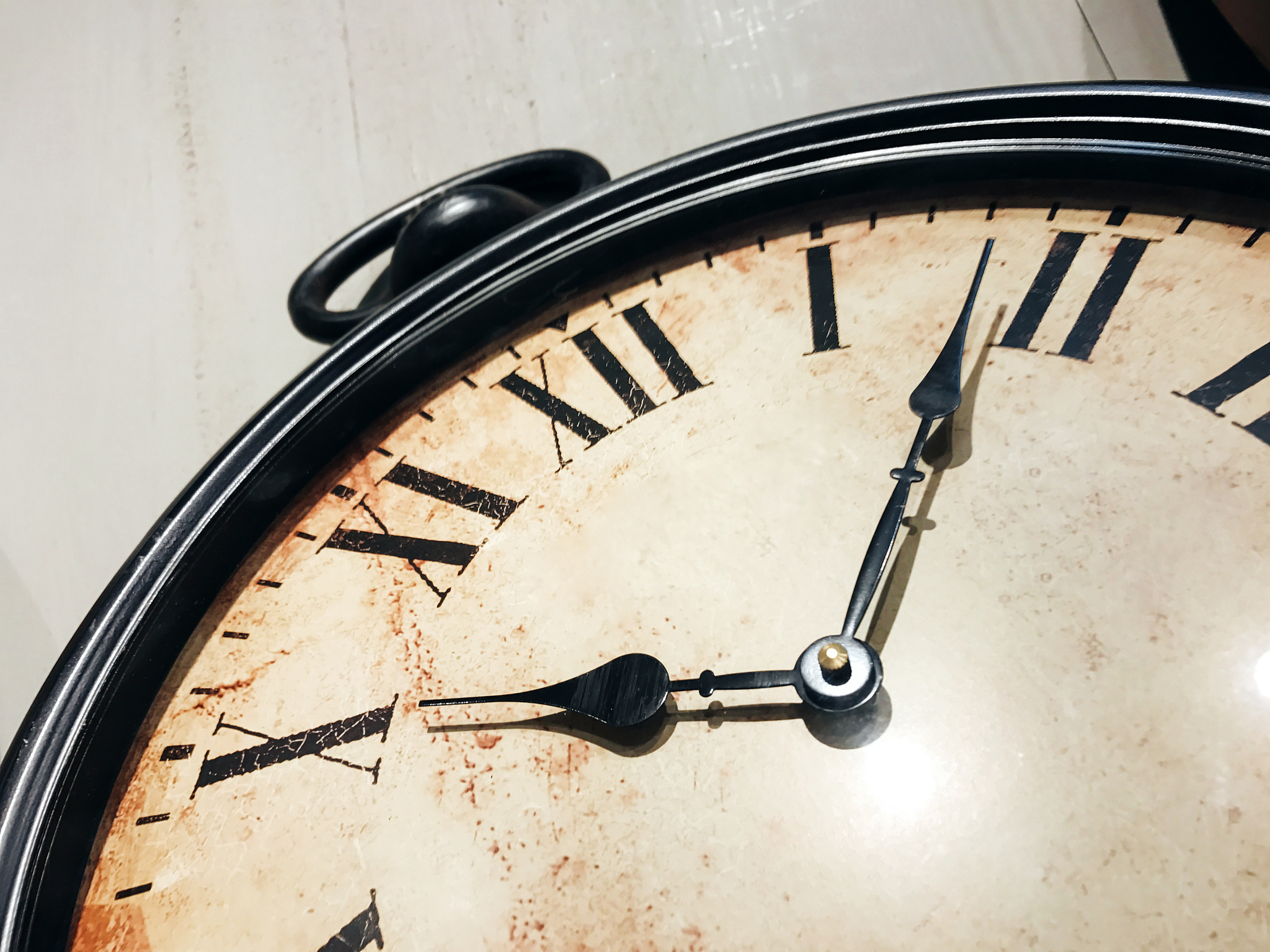 old clock detail