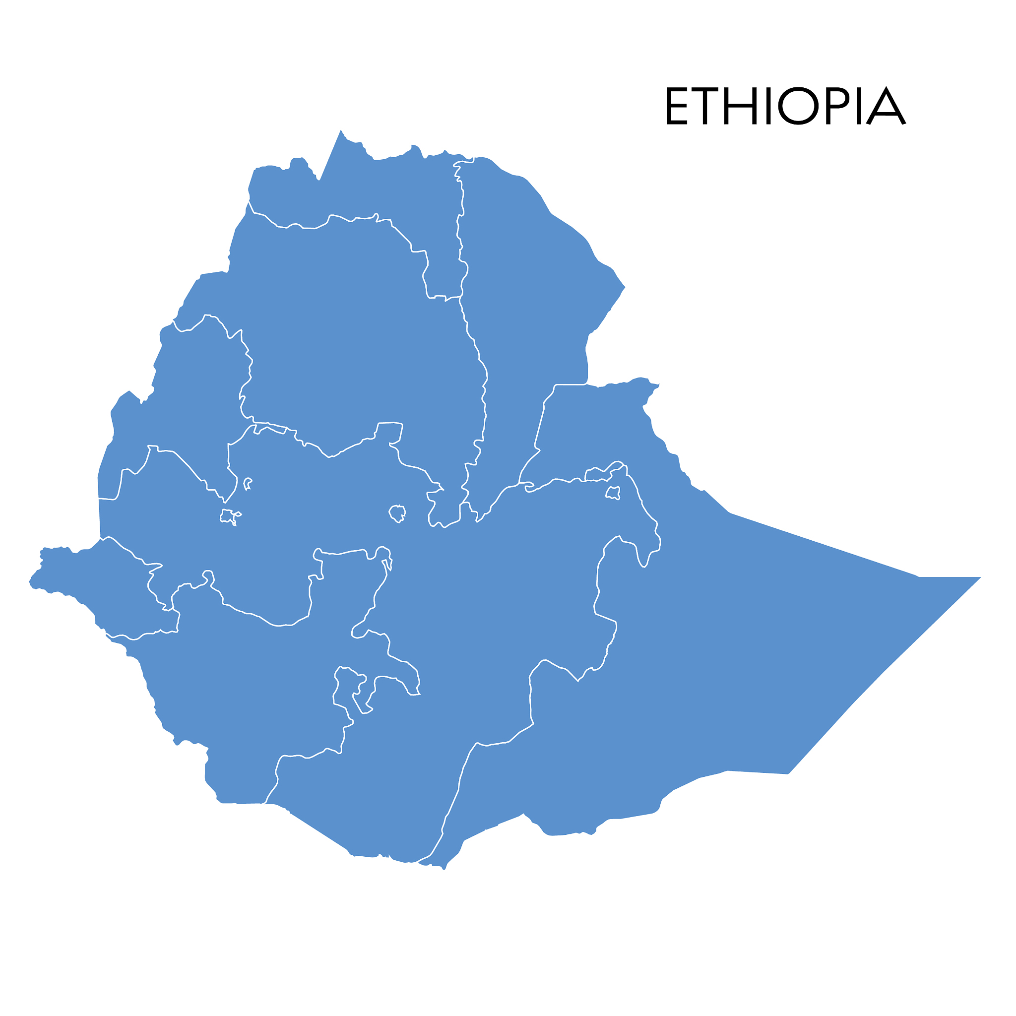 ethiopia map