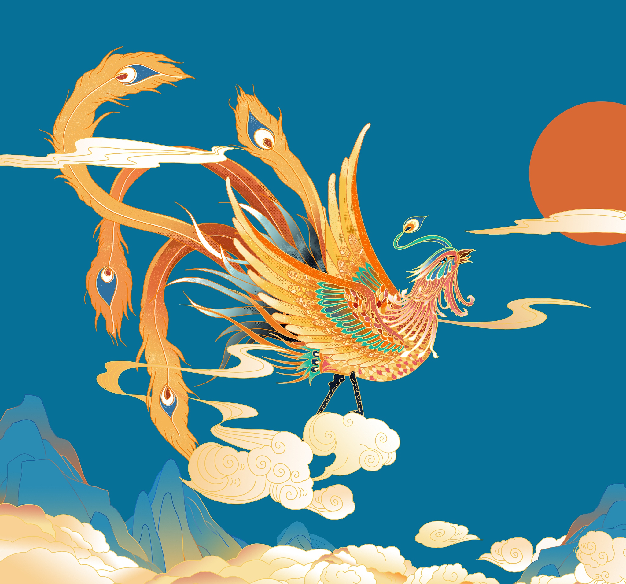 山海经异兽穷奇