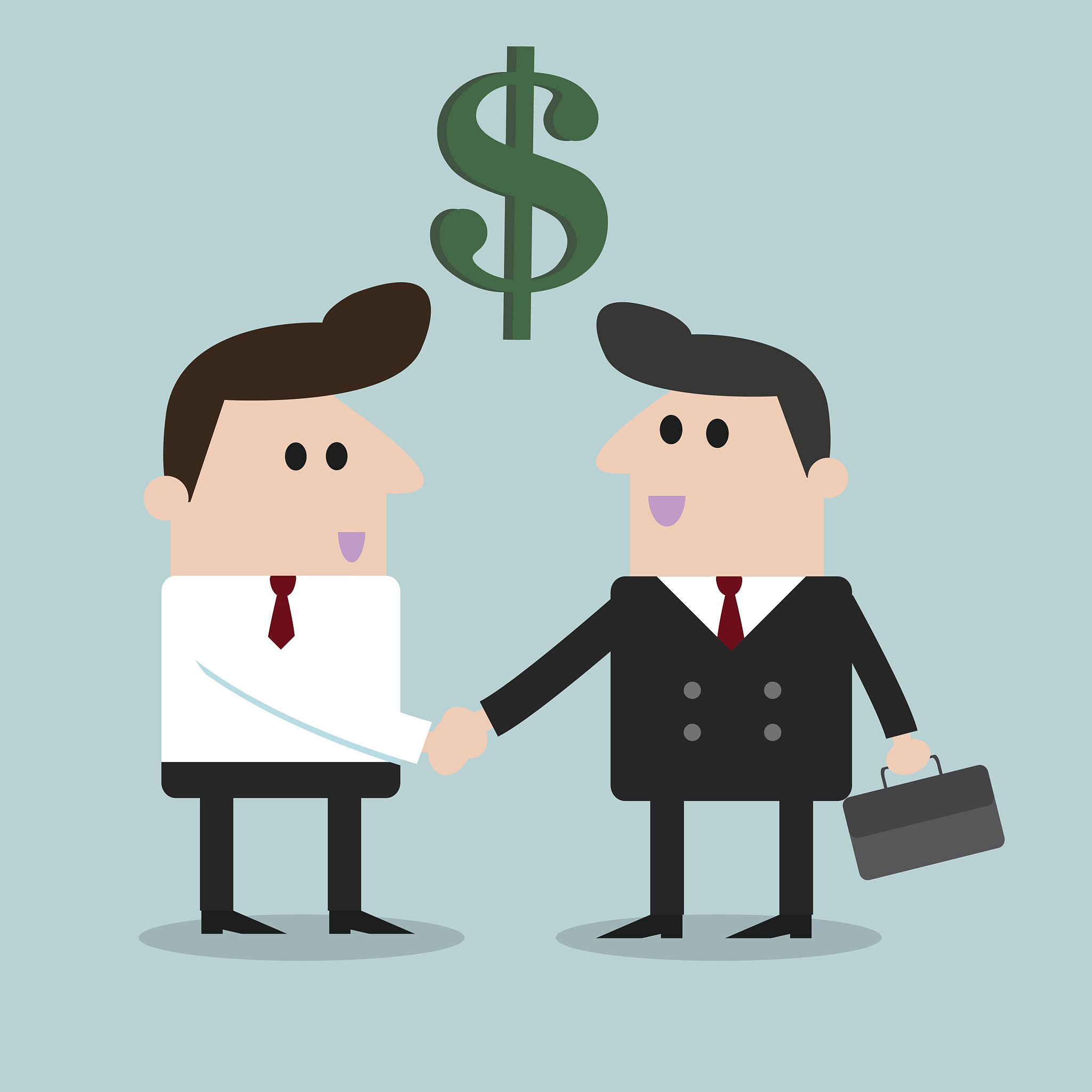 business partners handshaking
