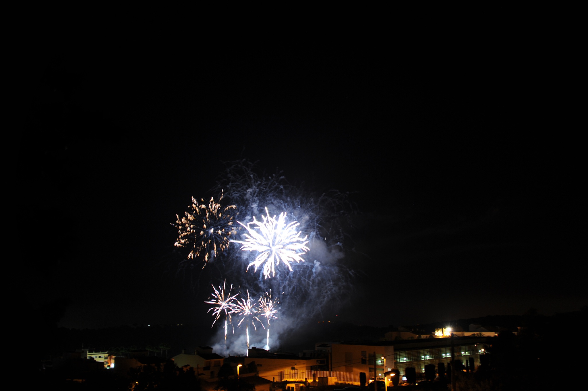 feuerwerk in spanien