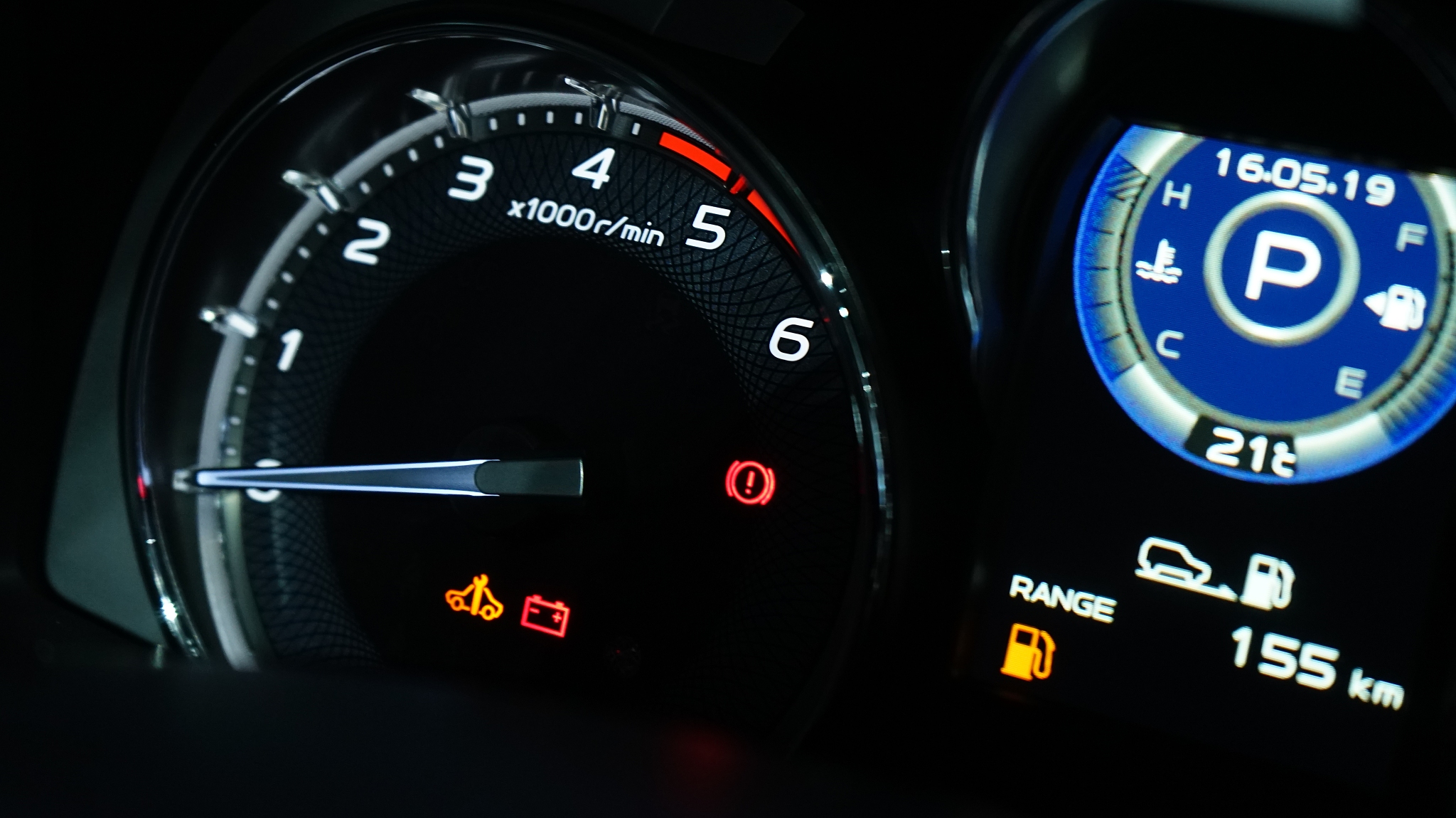 car dashboard