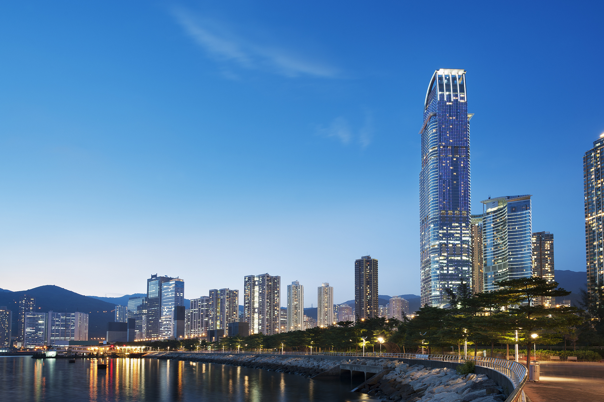hong kong cityscape