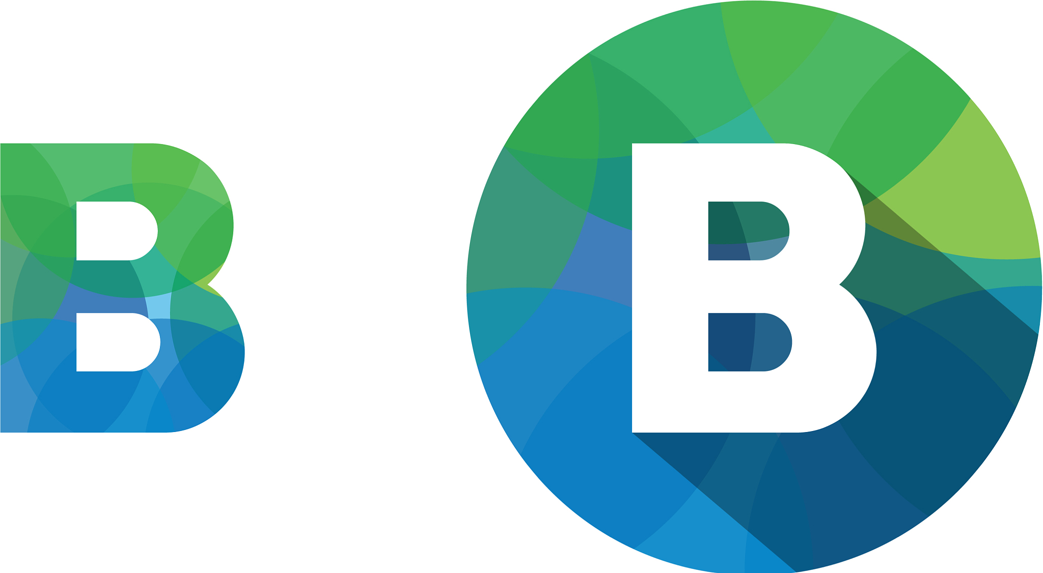 b letter pixel logo icon design