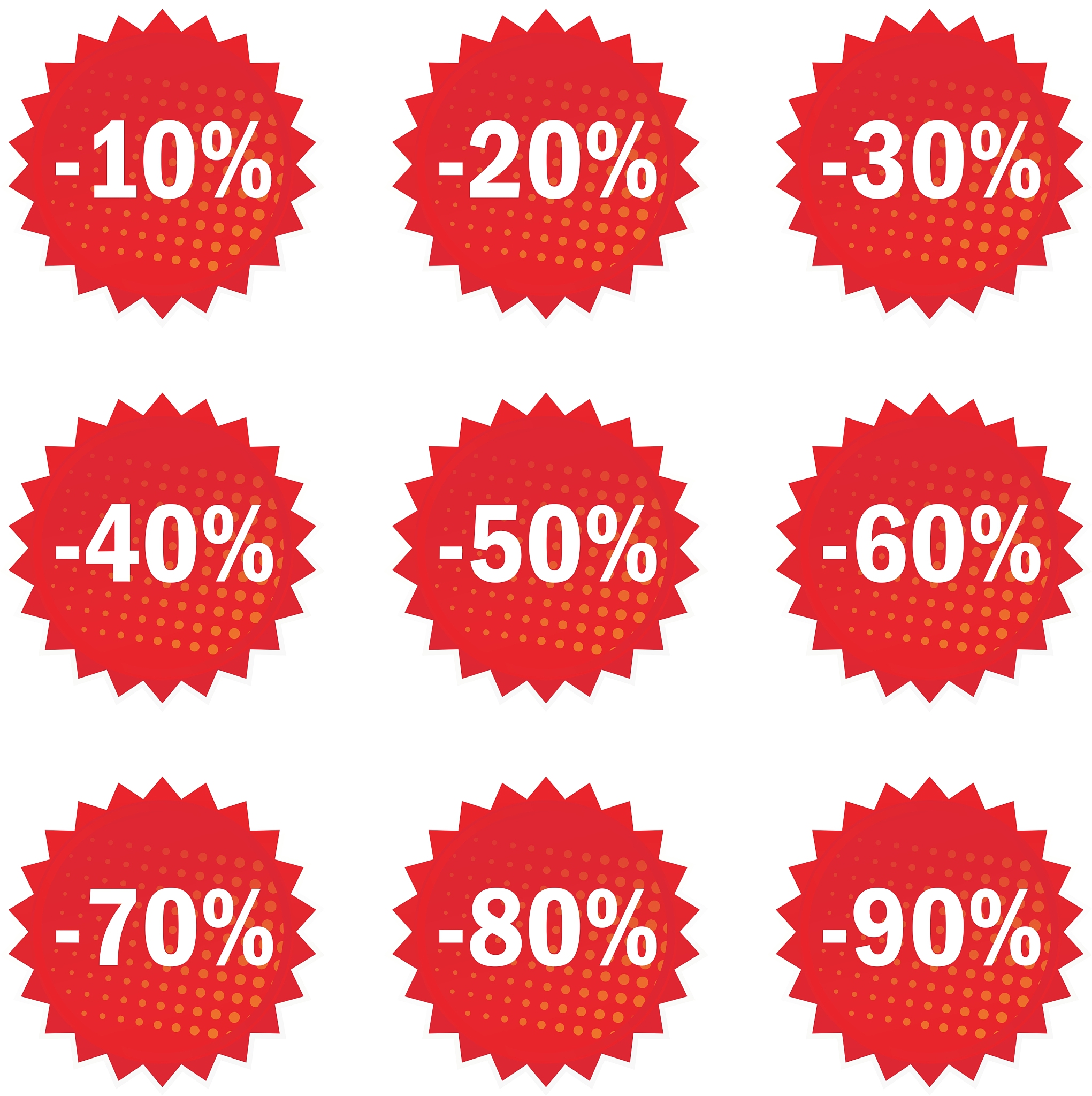 sale icons