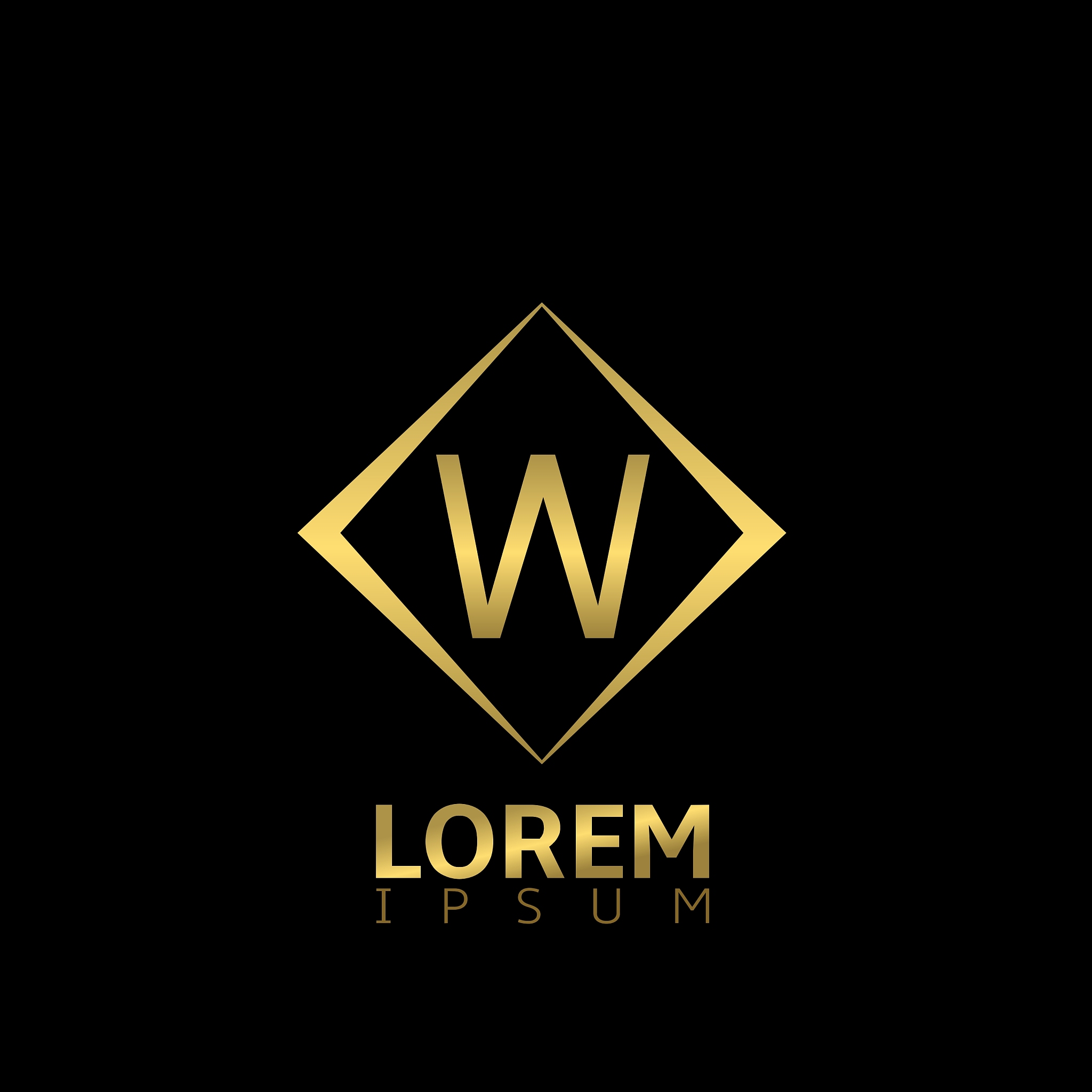 w letter logo