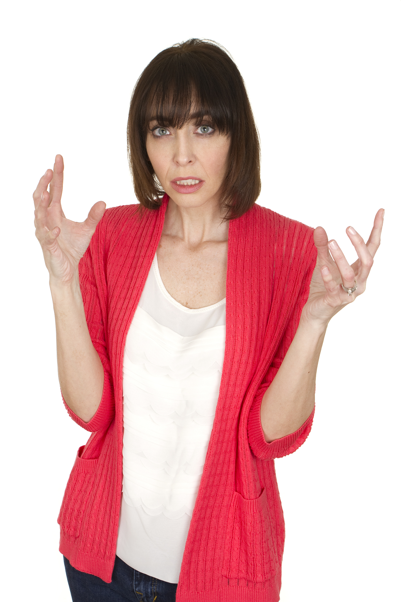 frustrated woman