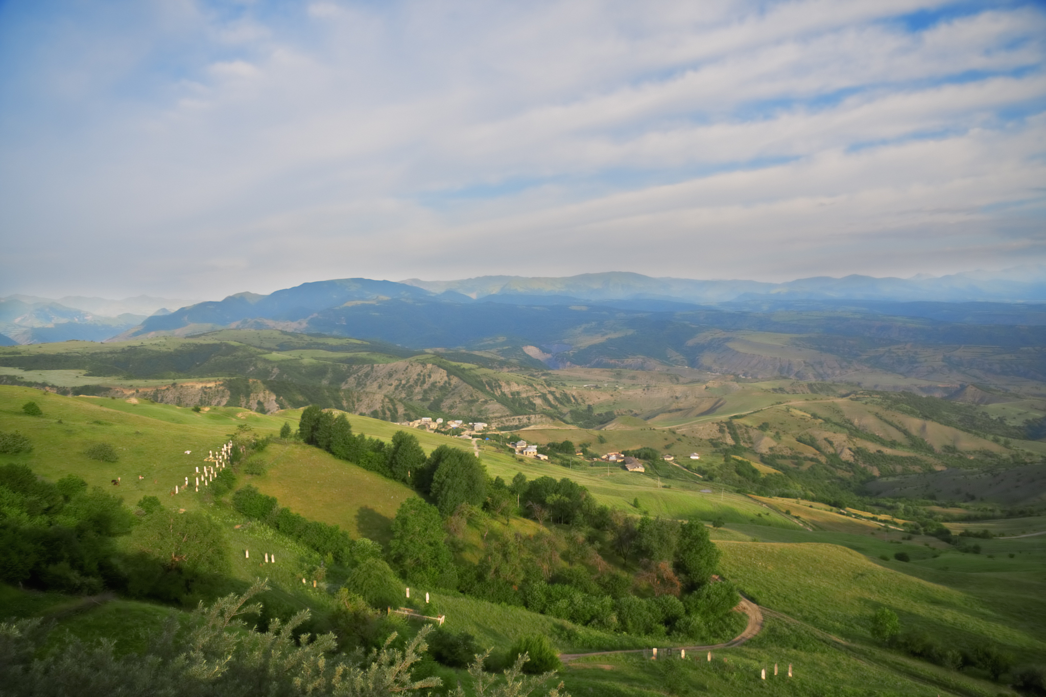 evening valley