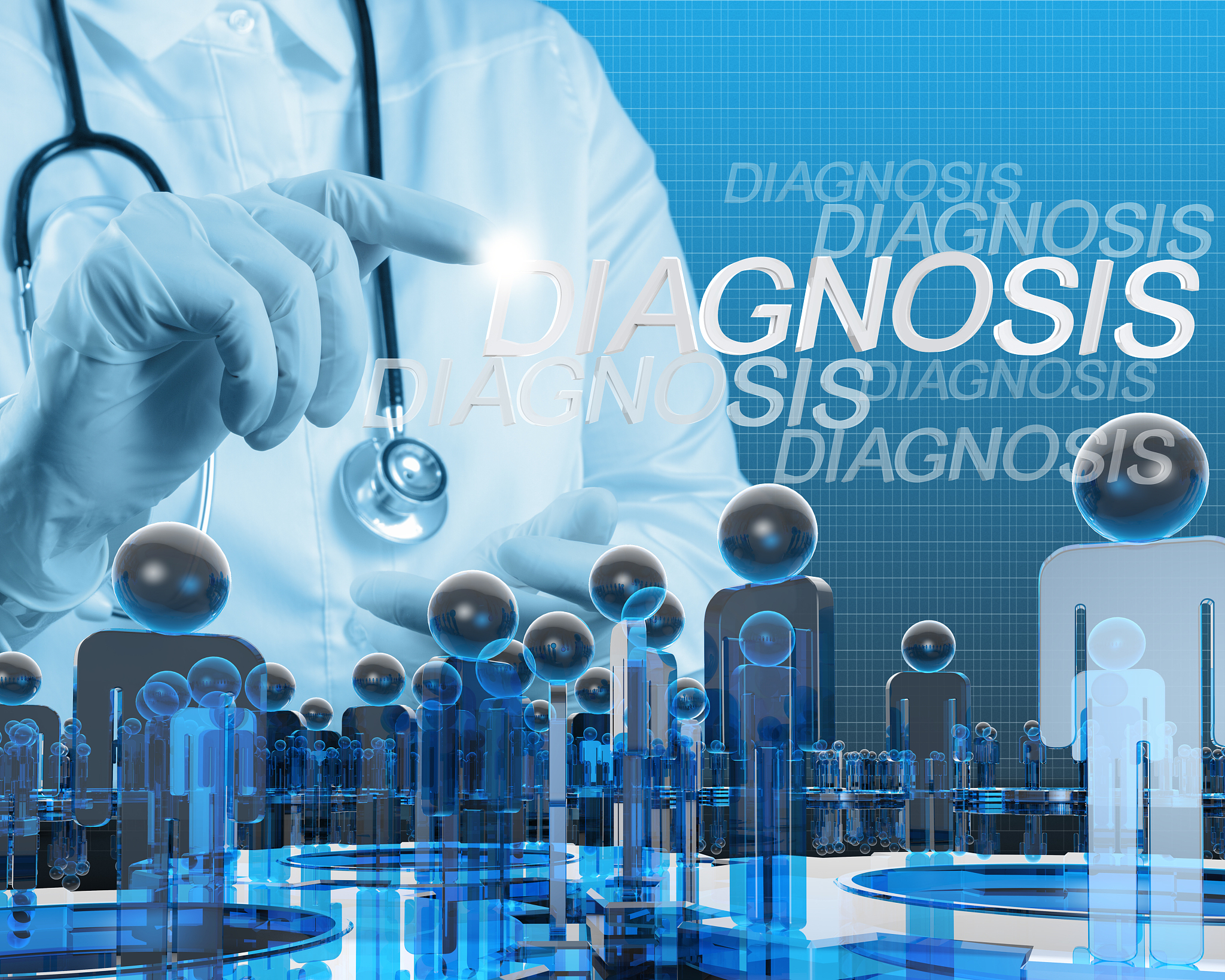 doctor hand with a stethoscope medical concept
