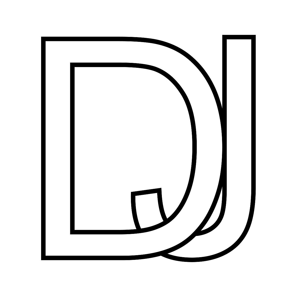 JD 可以组成的单词 - 全部列出