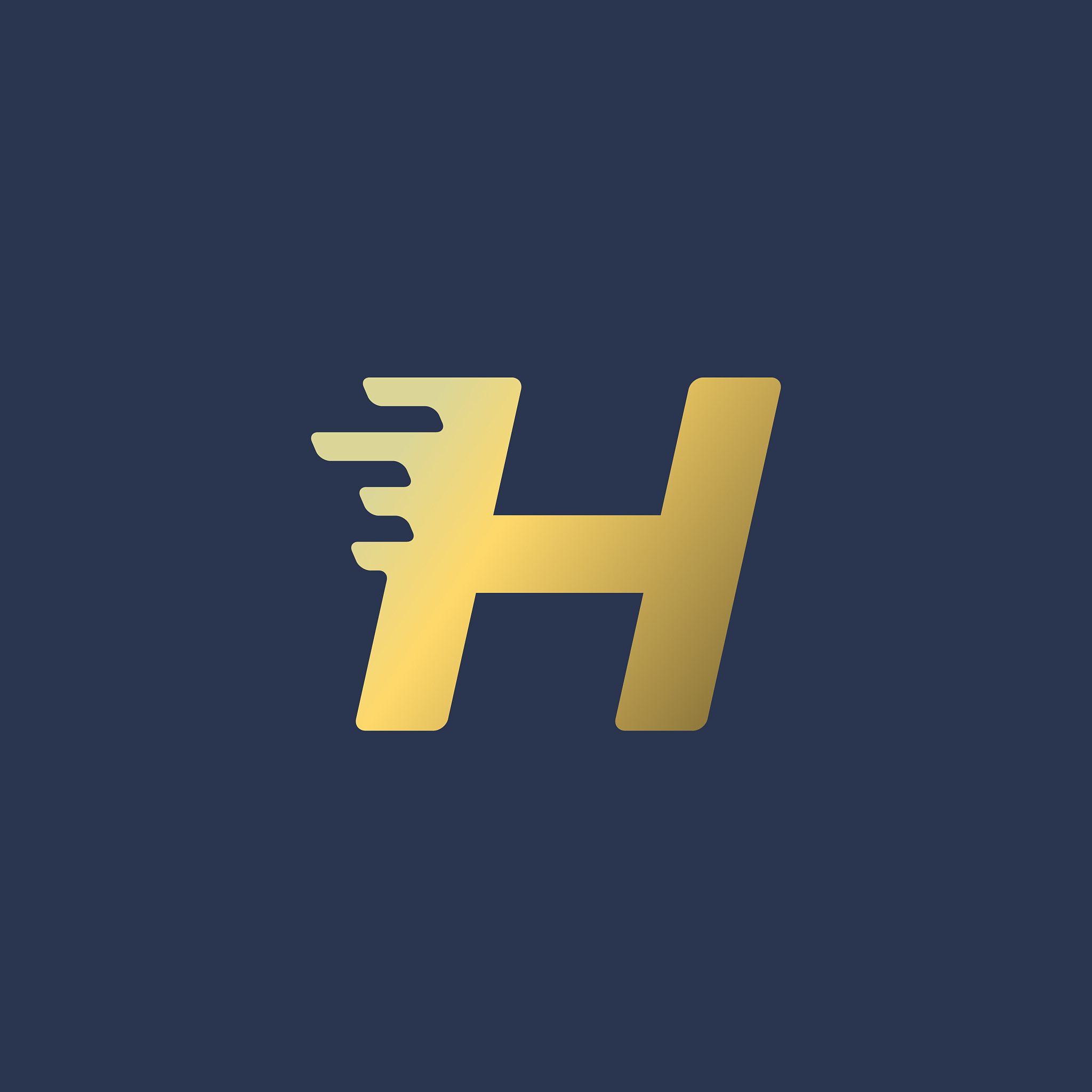 letter h logo icon design template elements