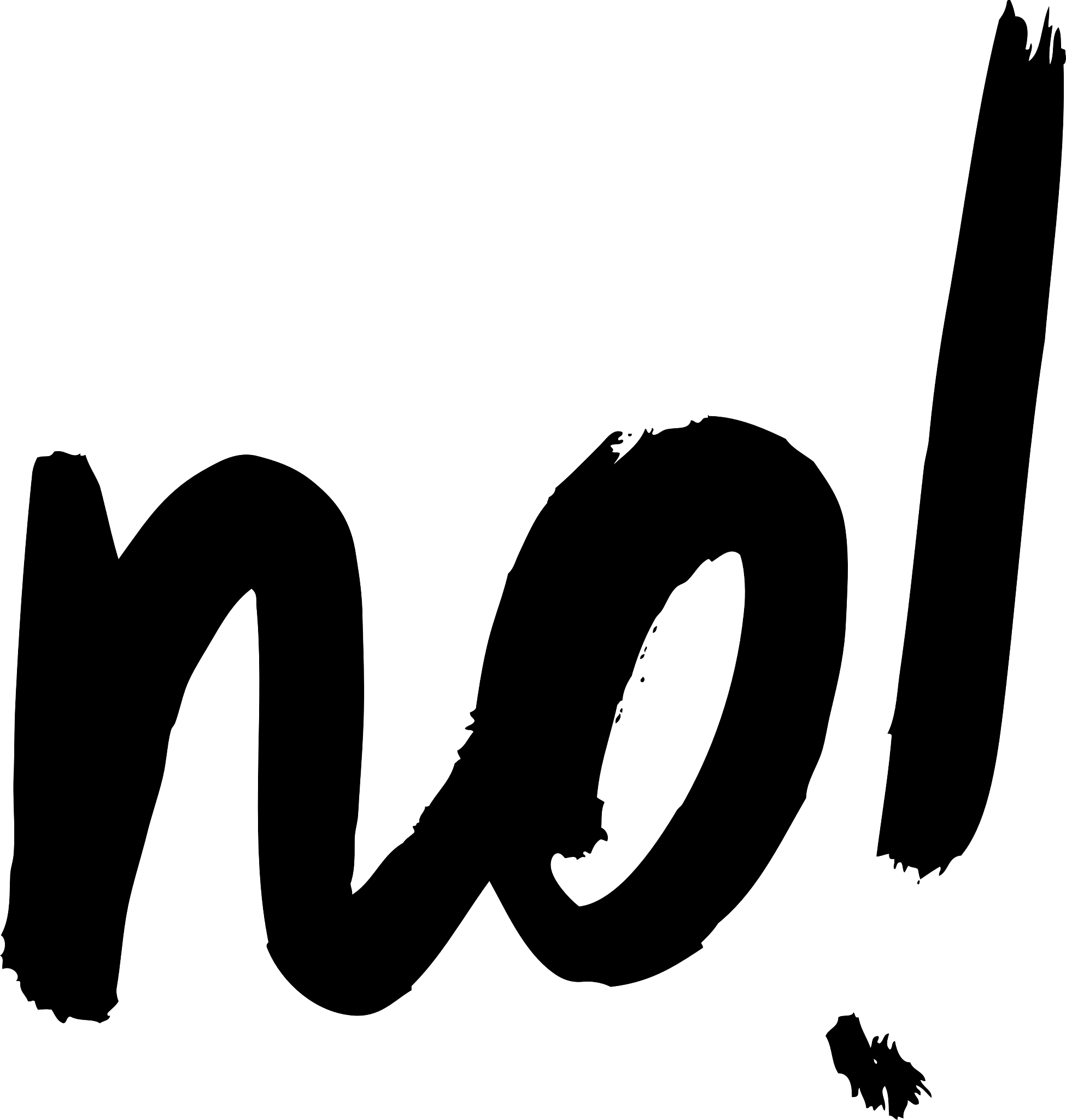 handpainted ink with lettering
