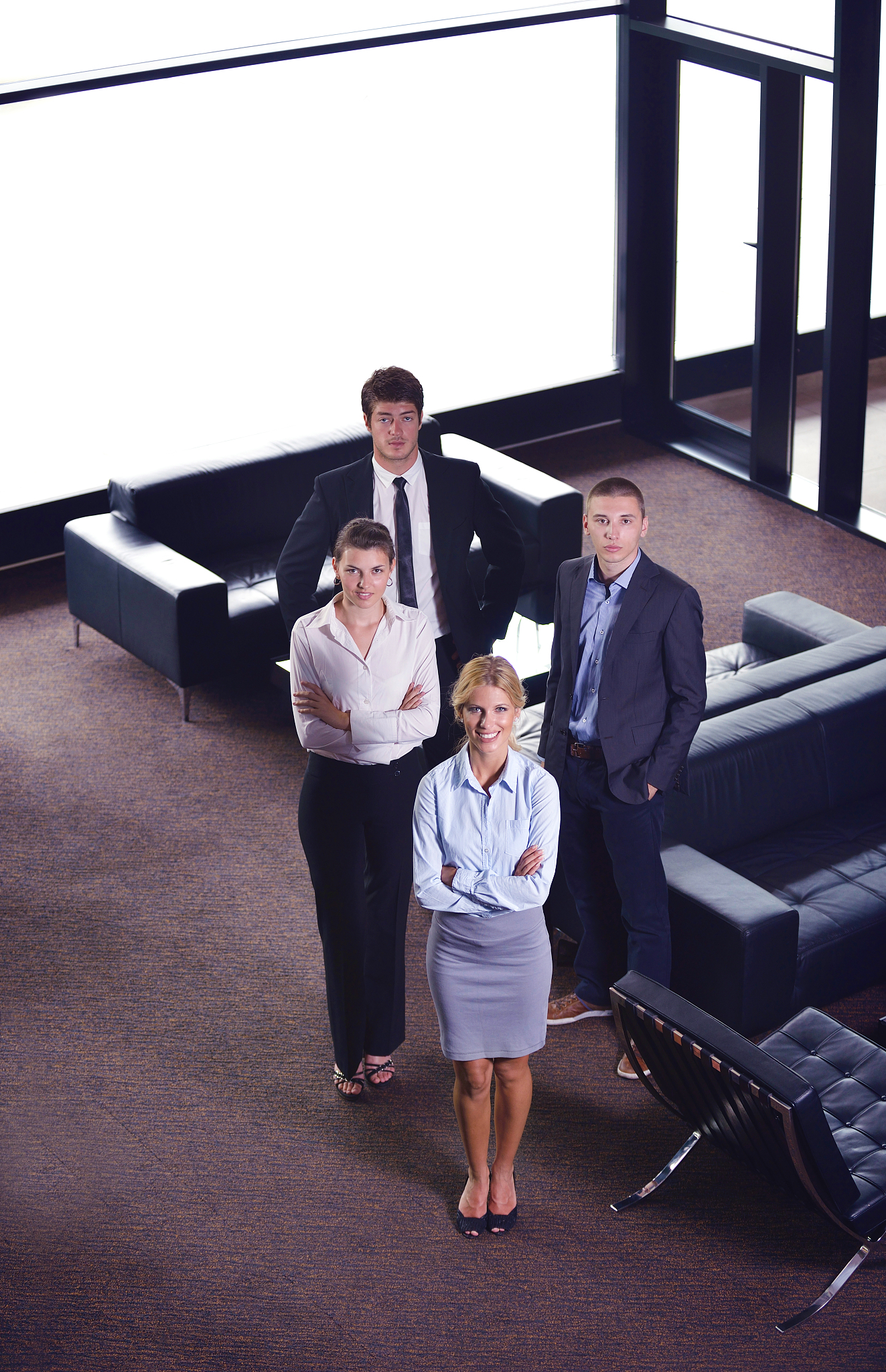 business people group